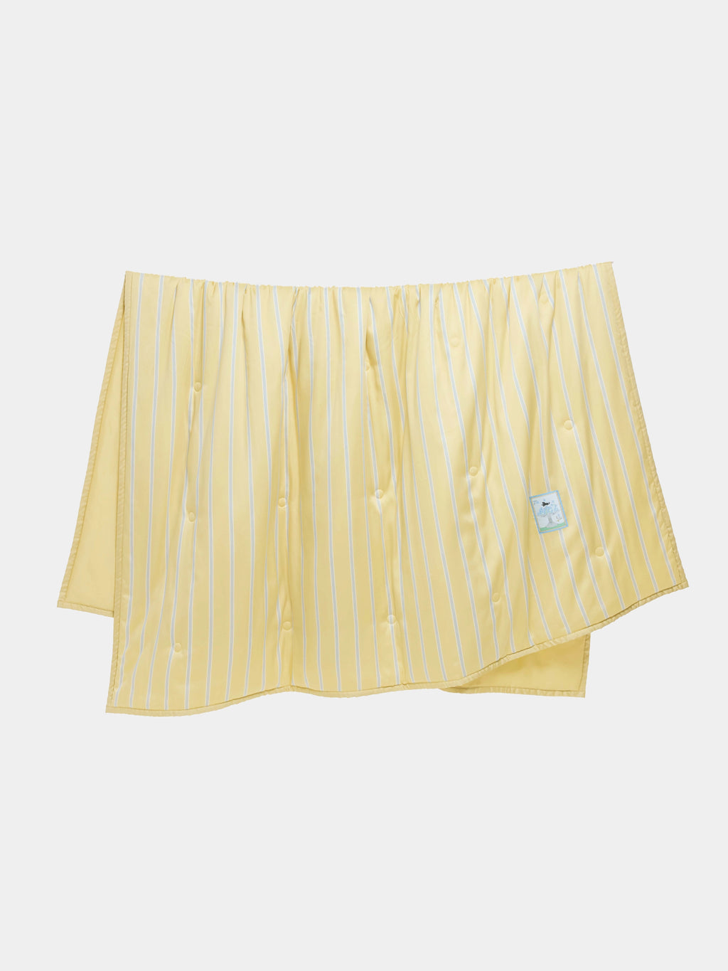 "Urban Jungle" Black Panther Tencel Summer Quilt – Dandelion Yellow