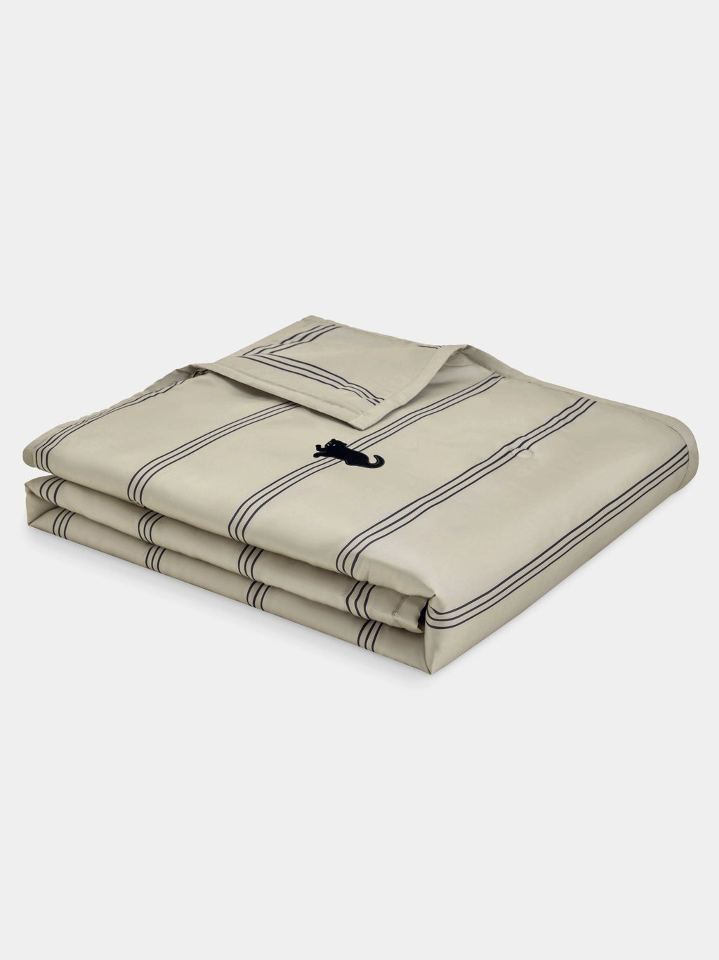 "Urban Jungle" Black Panther Tencel Summer Quilt – Camel