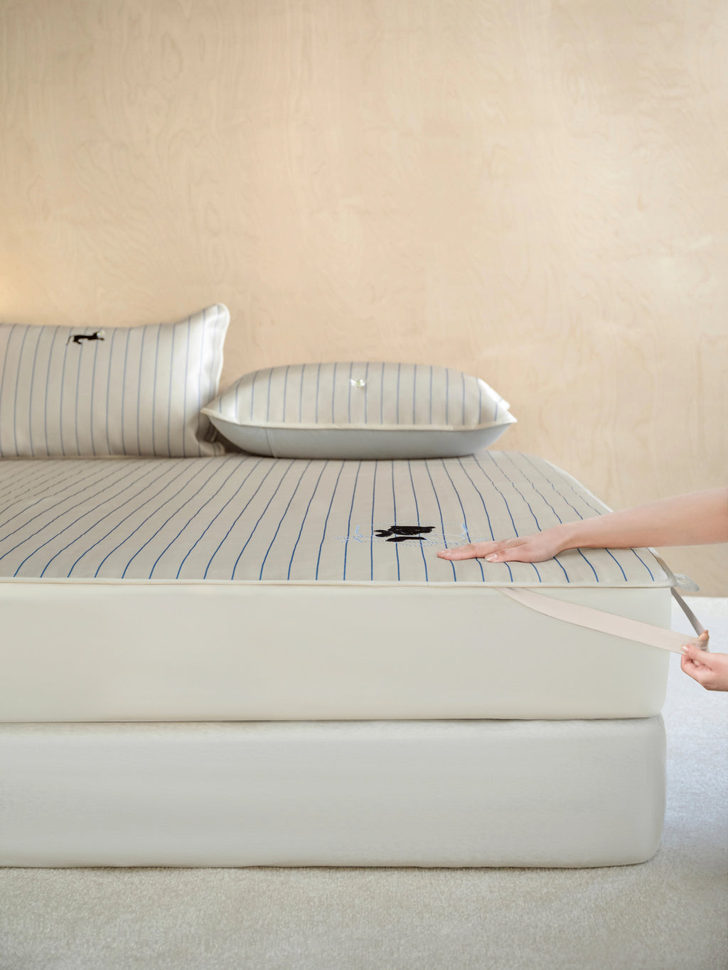 "Urban Jungle" Cooling Mat Set – Dark Camel