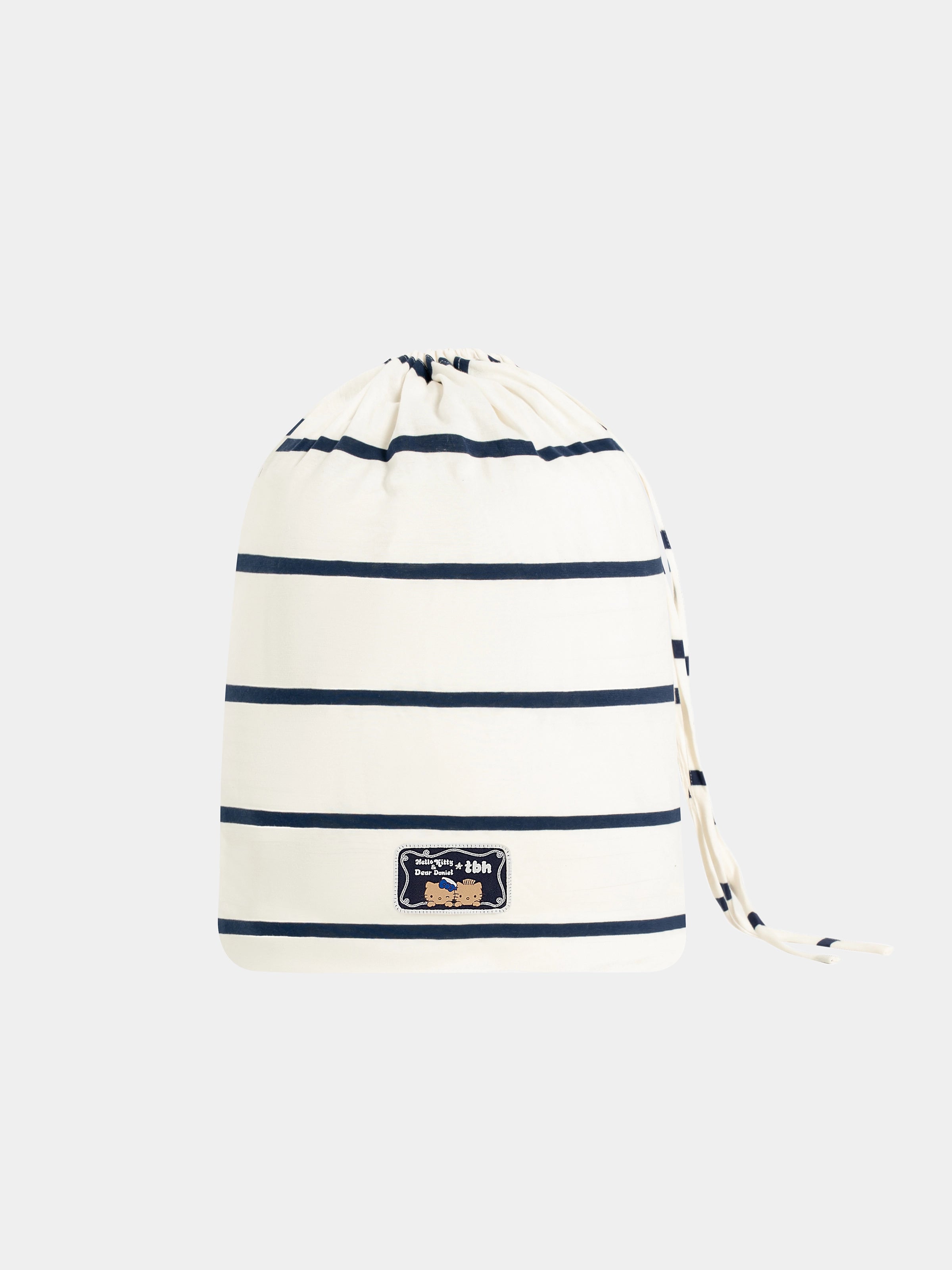 "Hello Kitty" Cotton Jersey Bedding Set – Breton Stripe
