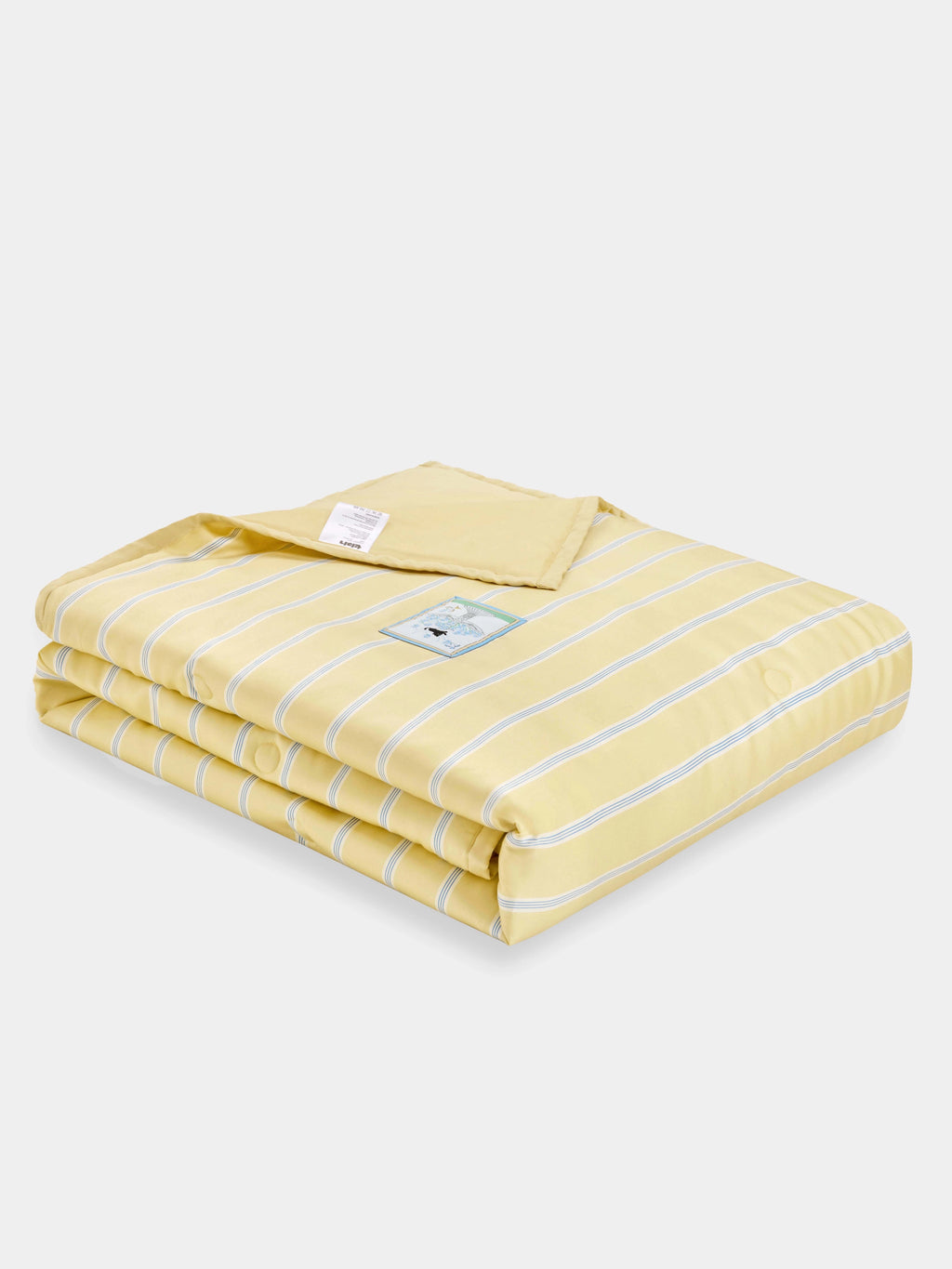 "Urban Jungle" Black Panther Tencel Summer Quilt – Dandelion Yellow