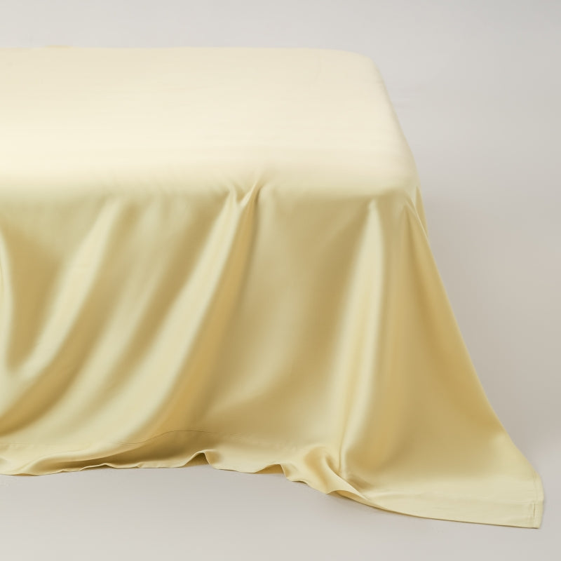 "Urban Jungle" Black panther Tencel Bedding Set – Dandelion Yellow