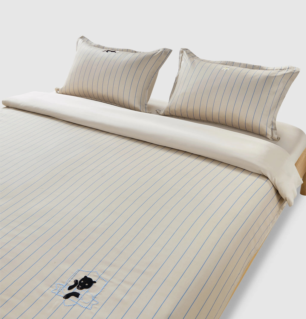 "Urban Jungle" Black Panther Tencel Bedding Set