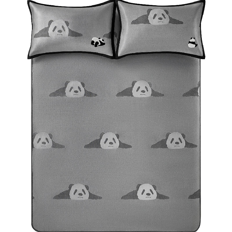 "Panda PomPom" Cooling Mat Set – CozyPOM