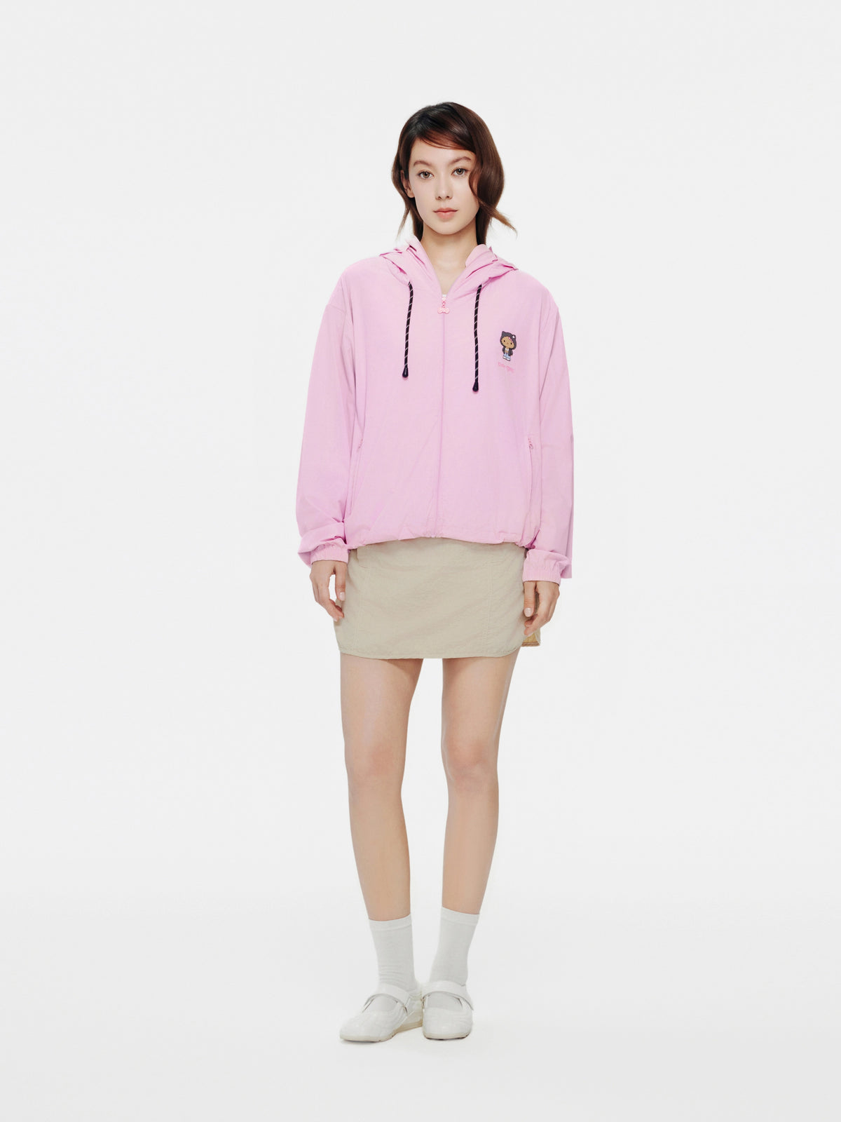 "Hello Kitty" Sun & Rain Outdoor Sun Protection Jacket – Y2K Pink