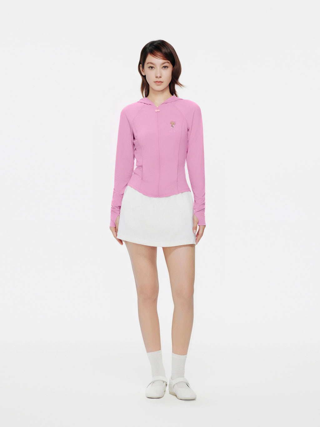 "Hello Kitty" Sun-Protective Outdoor Jacket – Y2K Pink