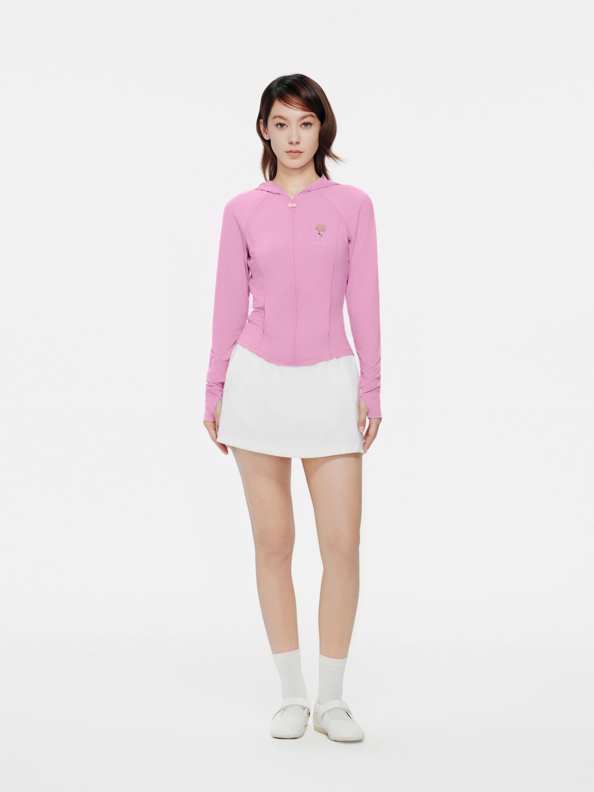 "Hello Kitty" Sun-Protective Outdoor Jacket – Y2K Pink