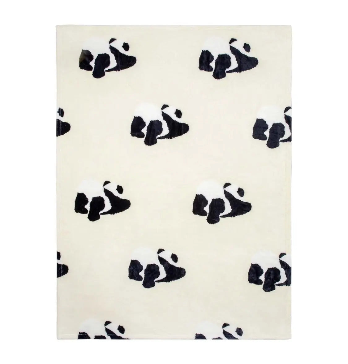 "Panda PomPom" Cushion & Flannel Throw sets CutyPOM