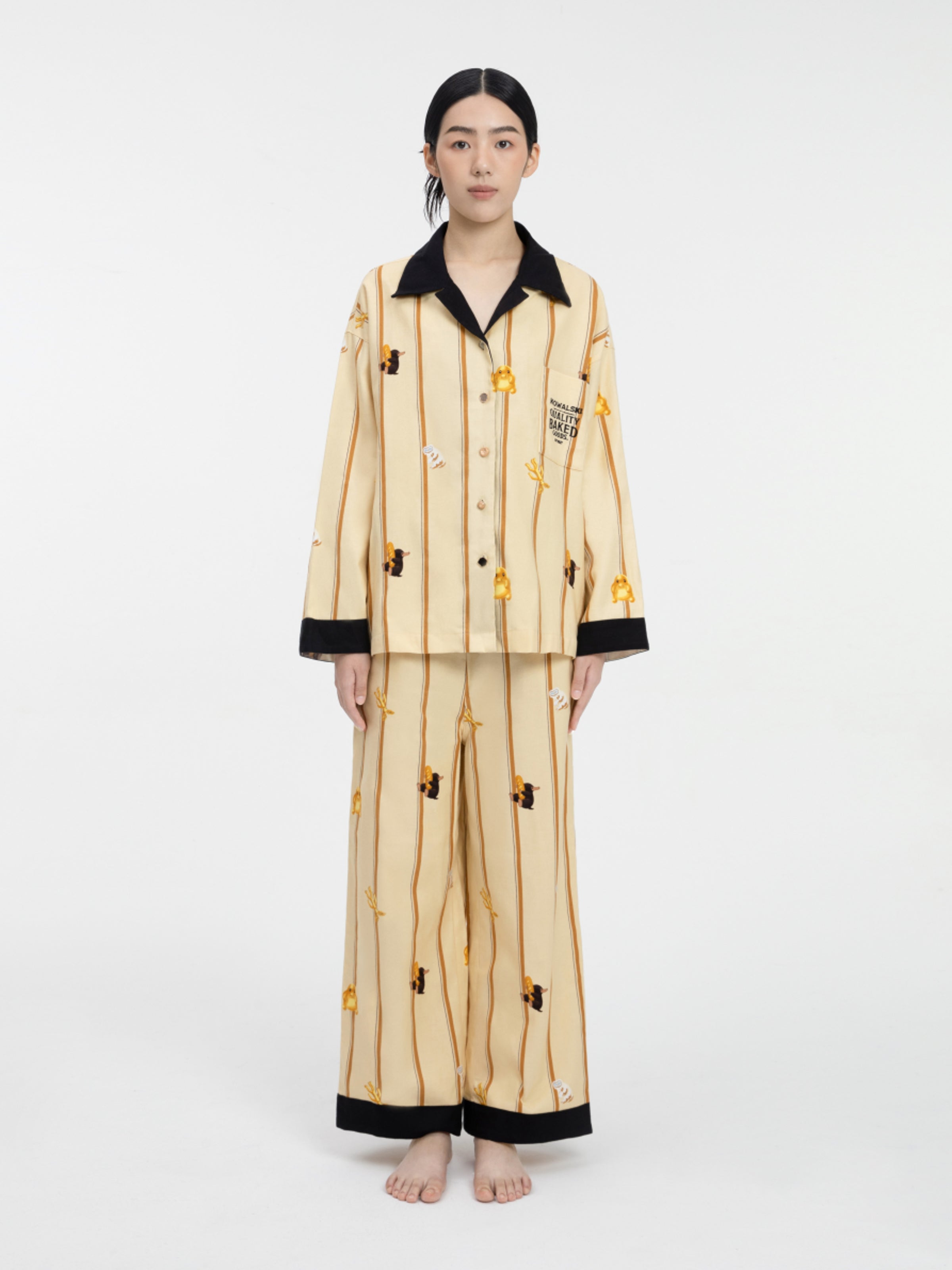 “Fantastic Beasts” Cotton Flannel Loungewear Set