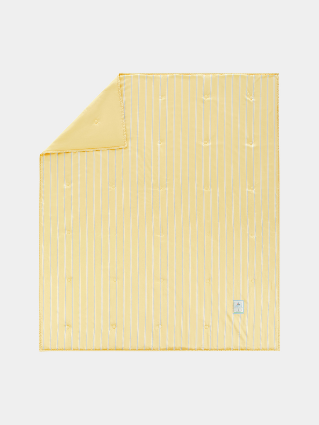 "Urban Jungle" Black Panther Tencel Summer Quilt – Dandelion Yellow
