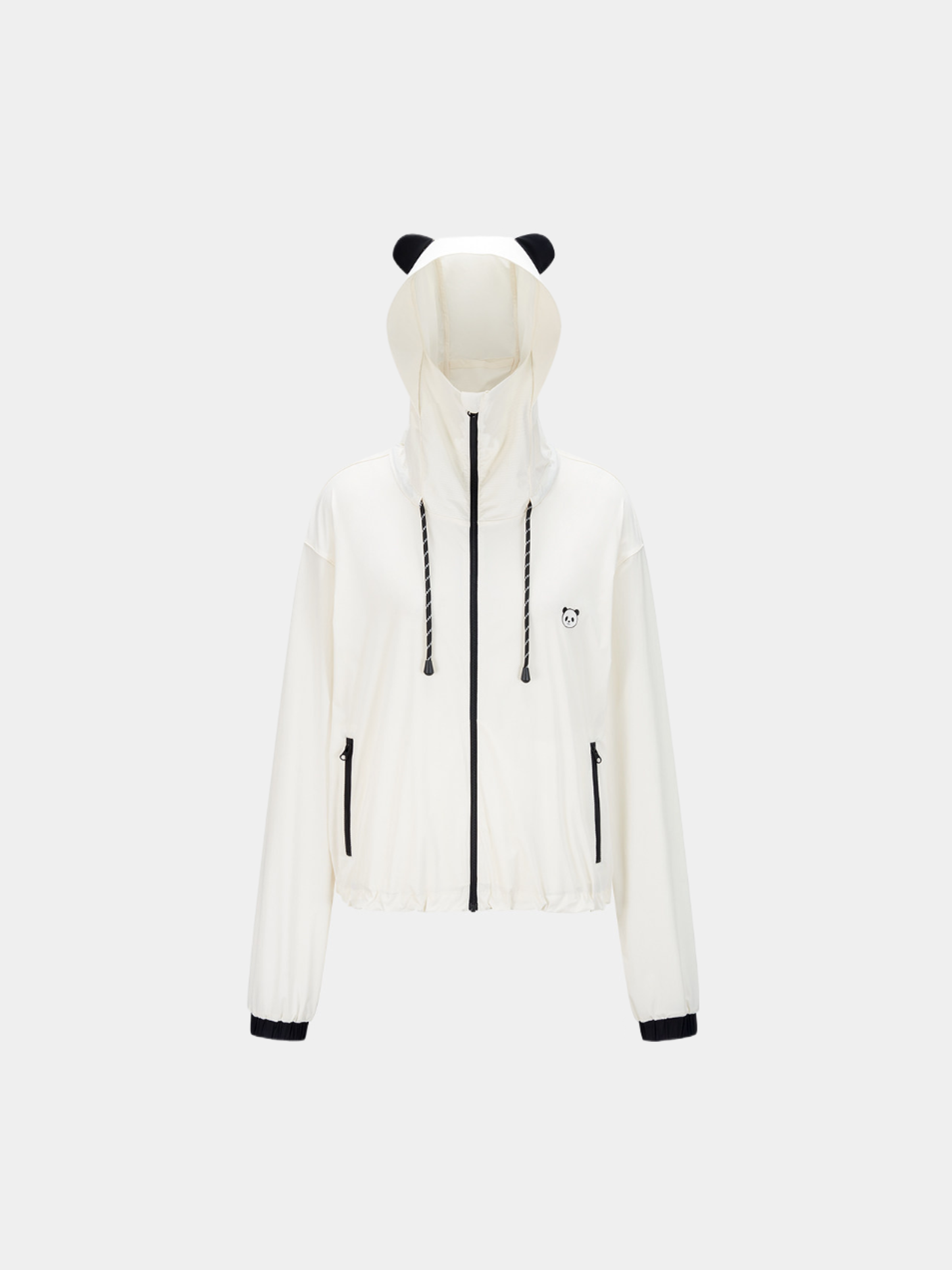 "Panda PomPom" Sun & Rain Outdoor Sun Protection Jacket