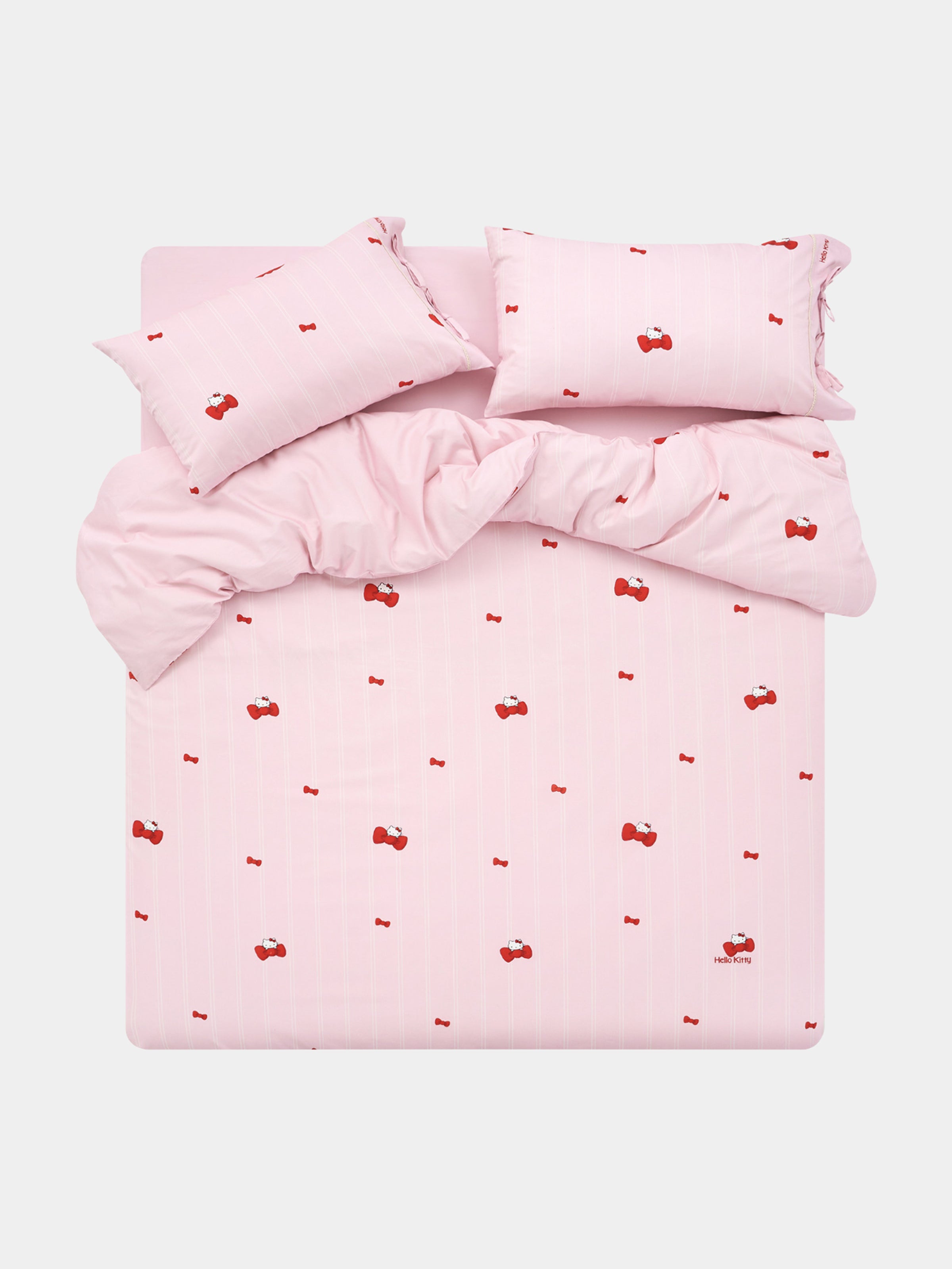 "Hello Kitty"  cotton sateen bedding set Sakura Pink