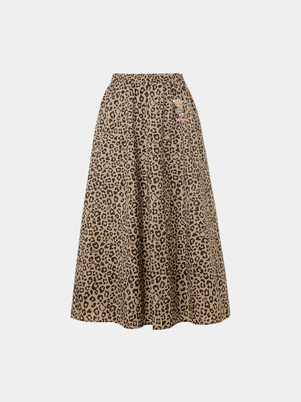 "Hello Kitty" Sun-Protective Outdoor Skirt – Leopard
