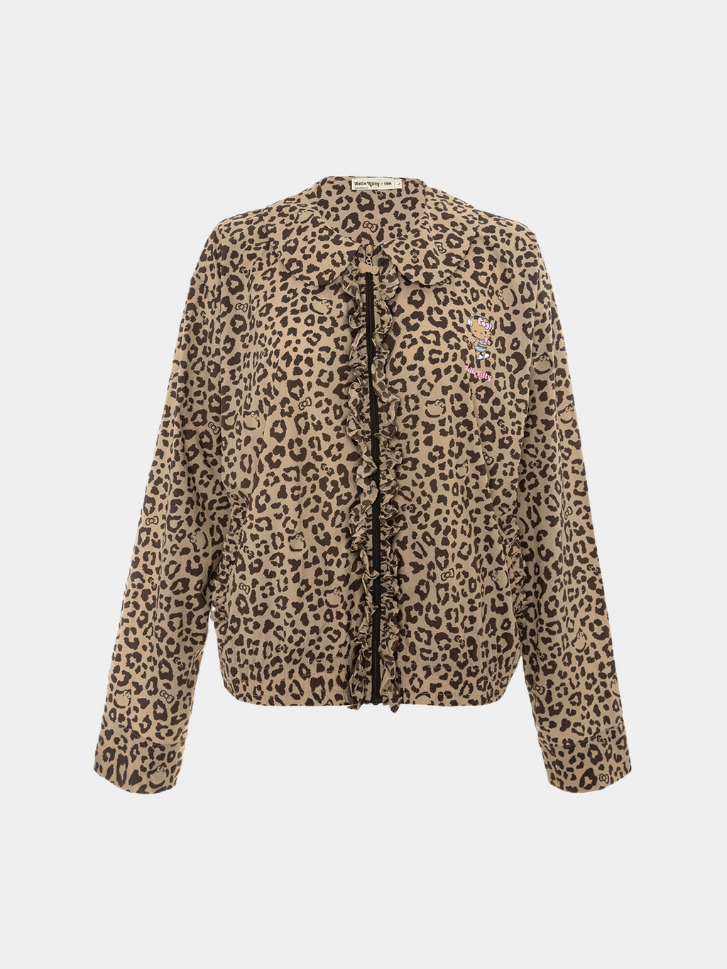 "Hello Kitty" Sun-Protective Outdoor Jacket – Leopard