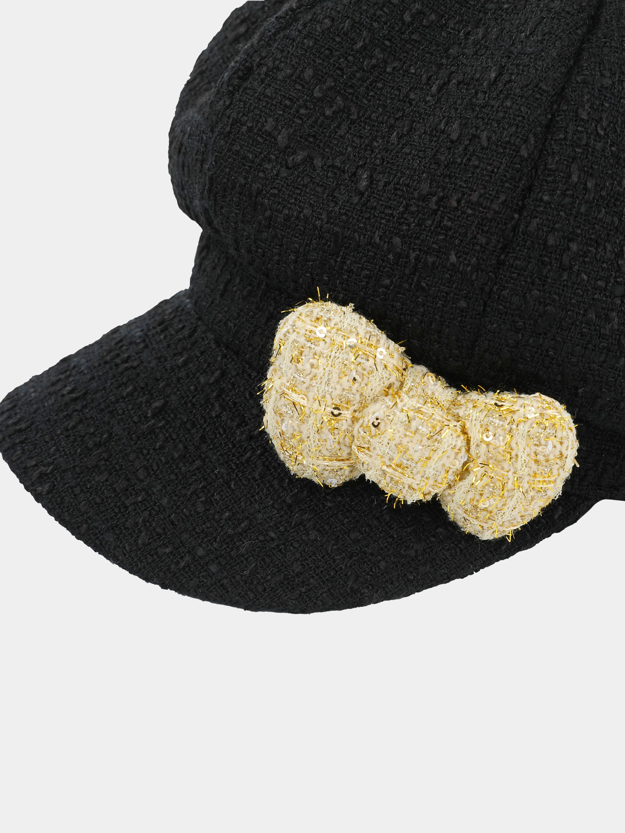 "Hello Kitty" Tweed Beret