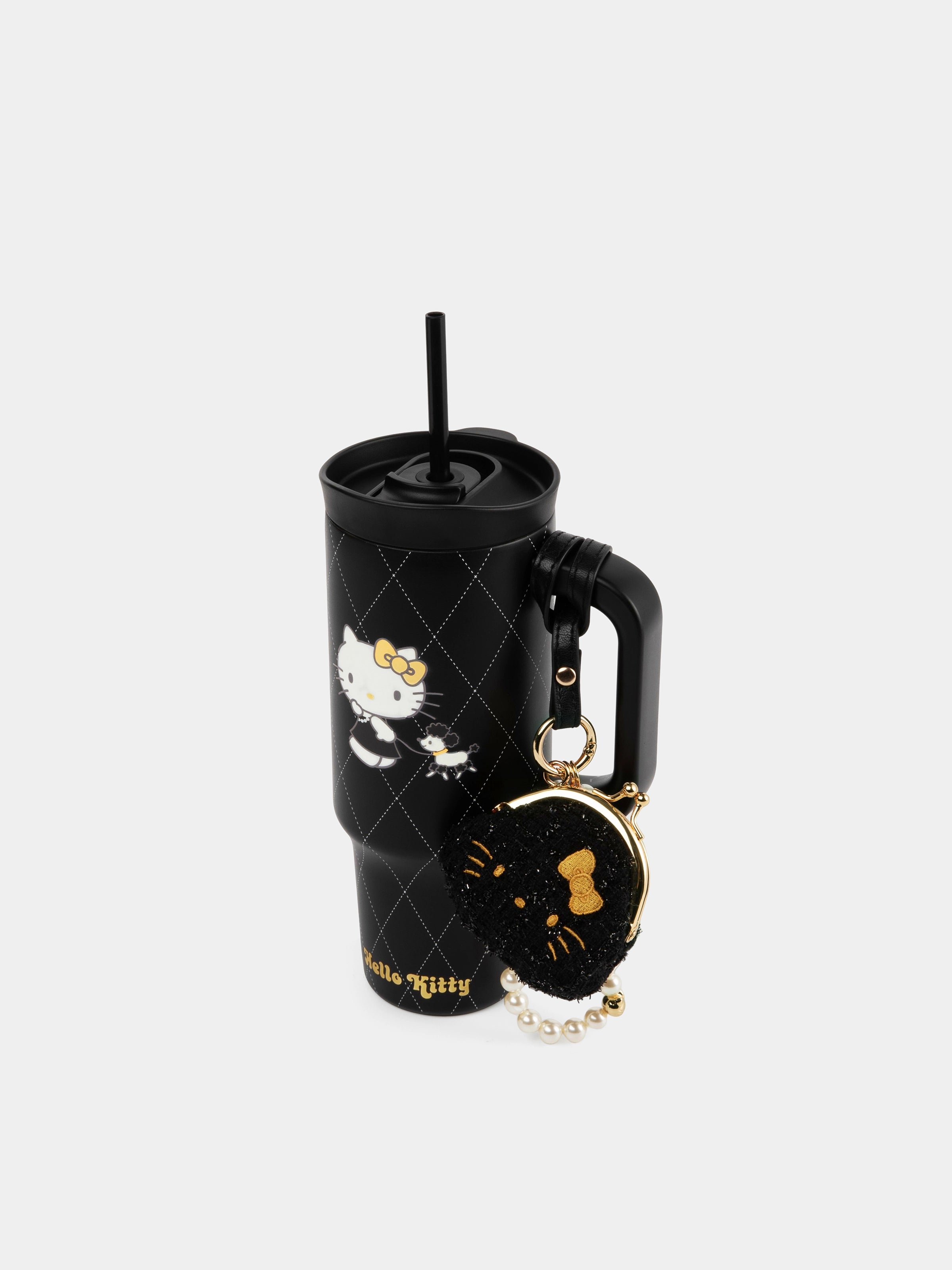 "Hello Kitty" stainless steel insulated tumbler 900ml (with mini frame purse) Argyle