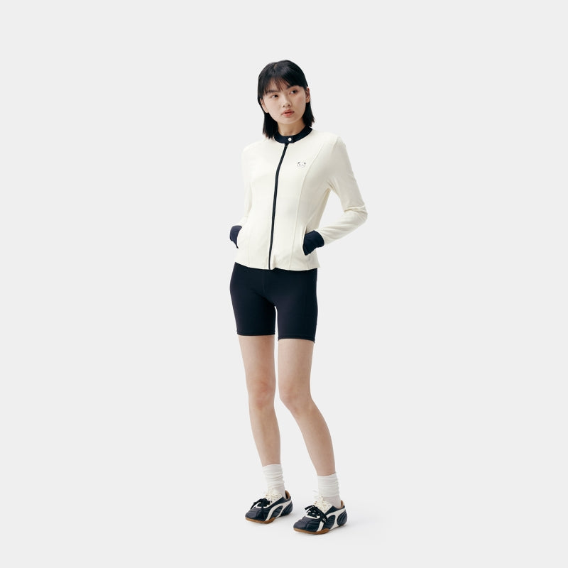 "Panda PomPom" Sun-pretective Outdoor Jacket