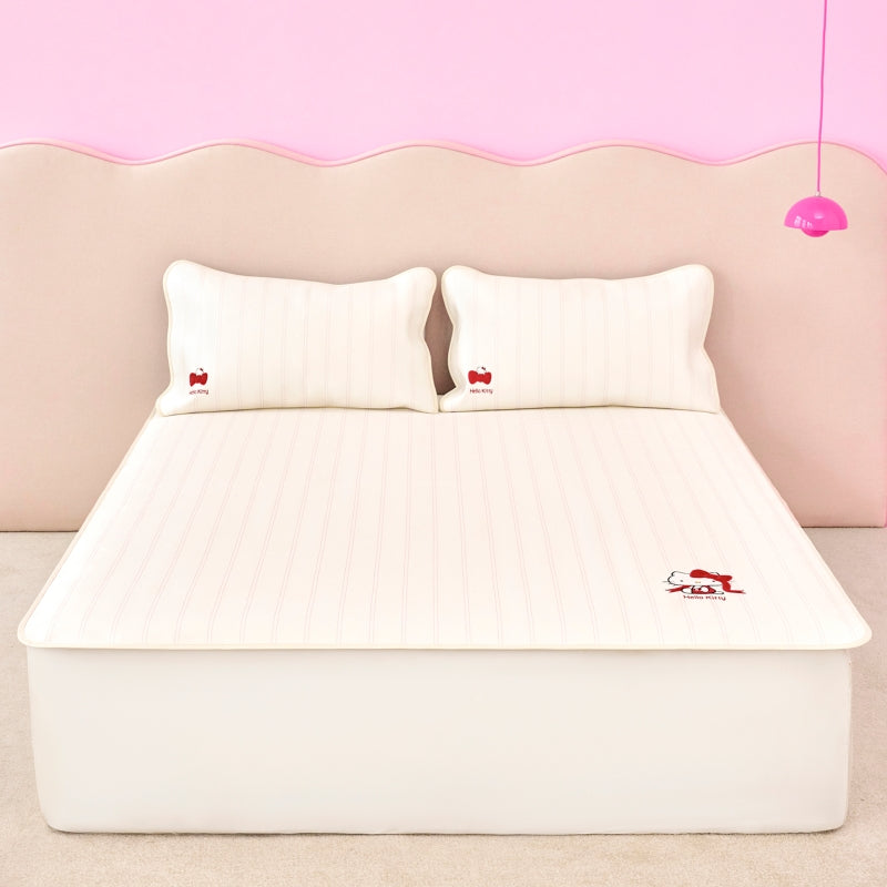 "Hello Kitty" Cooling Mat Set – Cream Pink