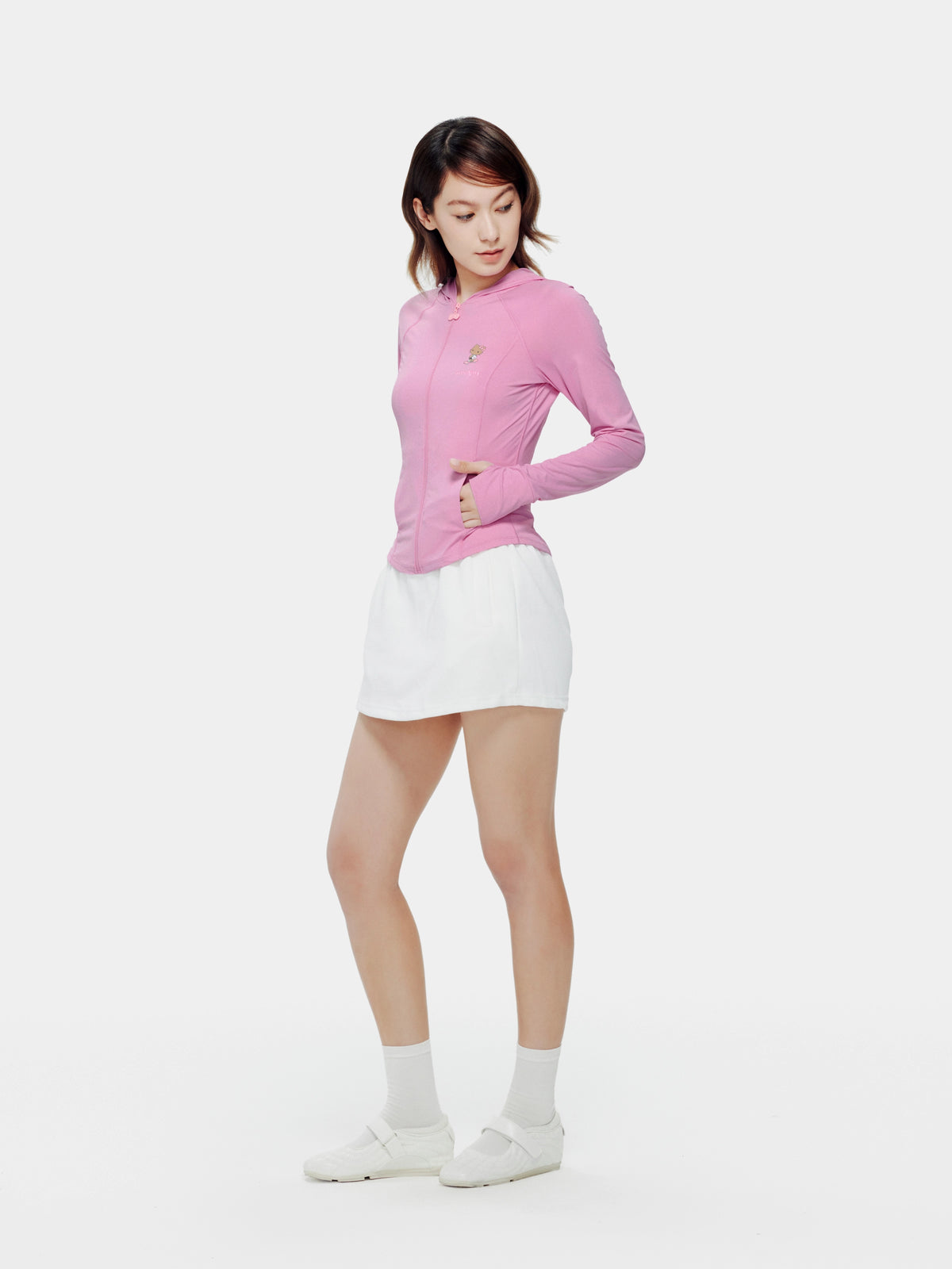 "Hello Kitty" Sun-Protective Outdoor Jacket – Y2K Pink