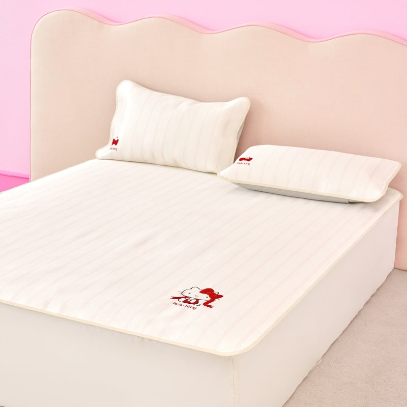 "Hello Kitty" Cooling Mat Set – Cream Pink