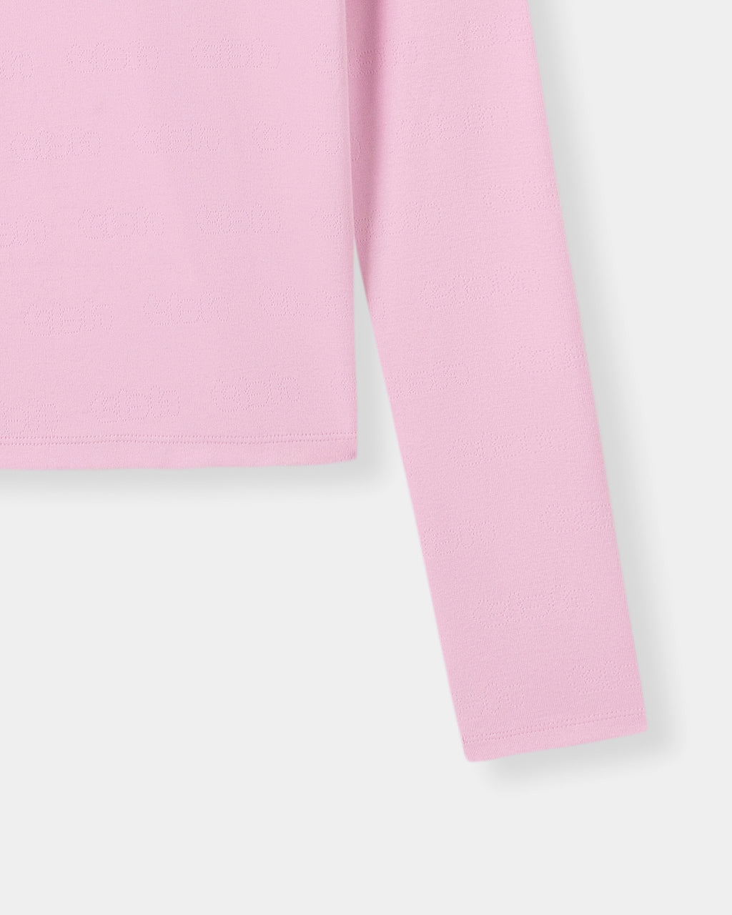 "Hello Kitty" Jersey Rib Jacquard T-Shirt – Rapsberry