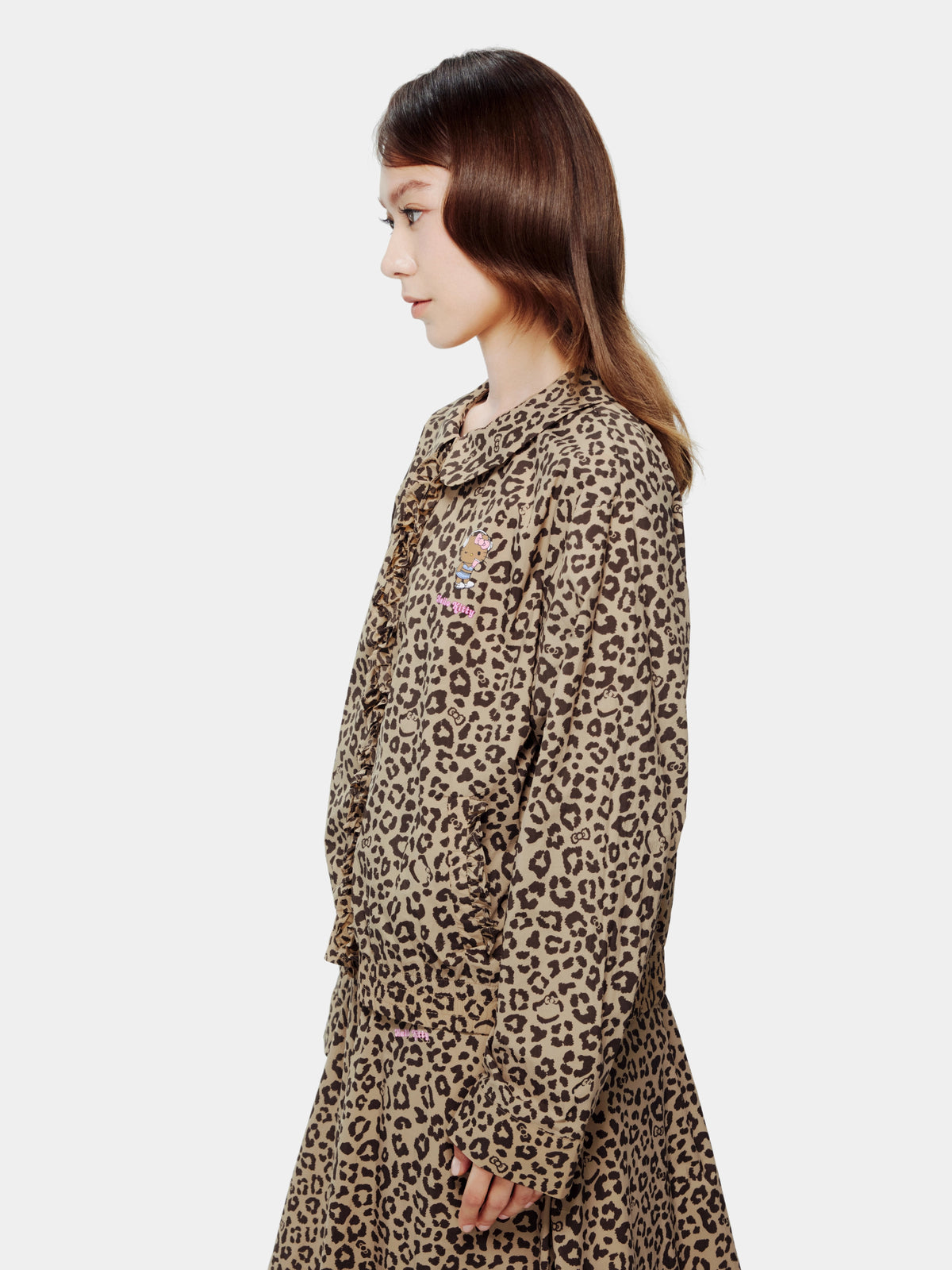 "Hello Kitty" Sun-Protective Outdoor Jacket – Leopard