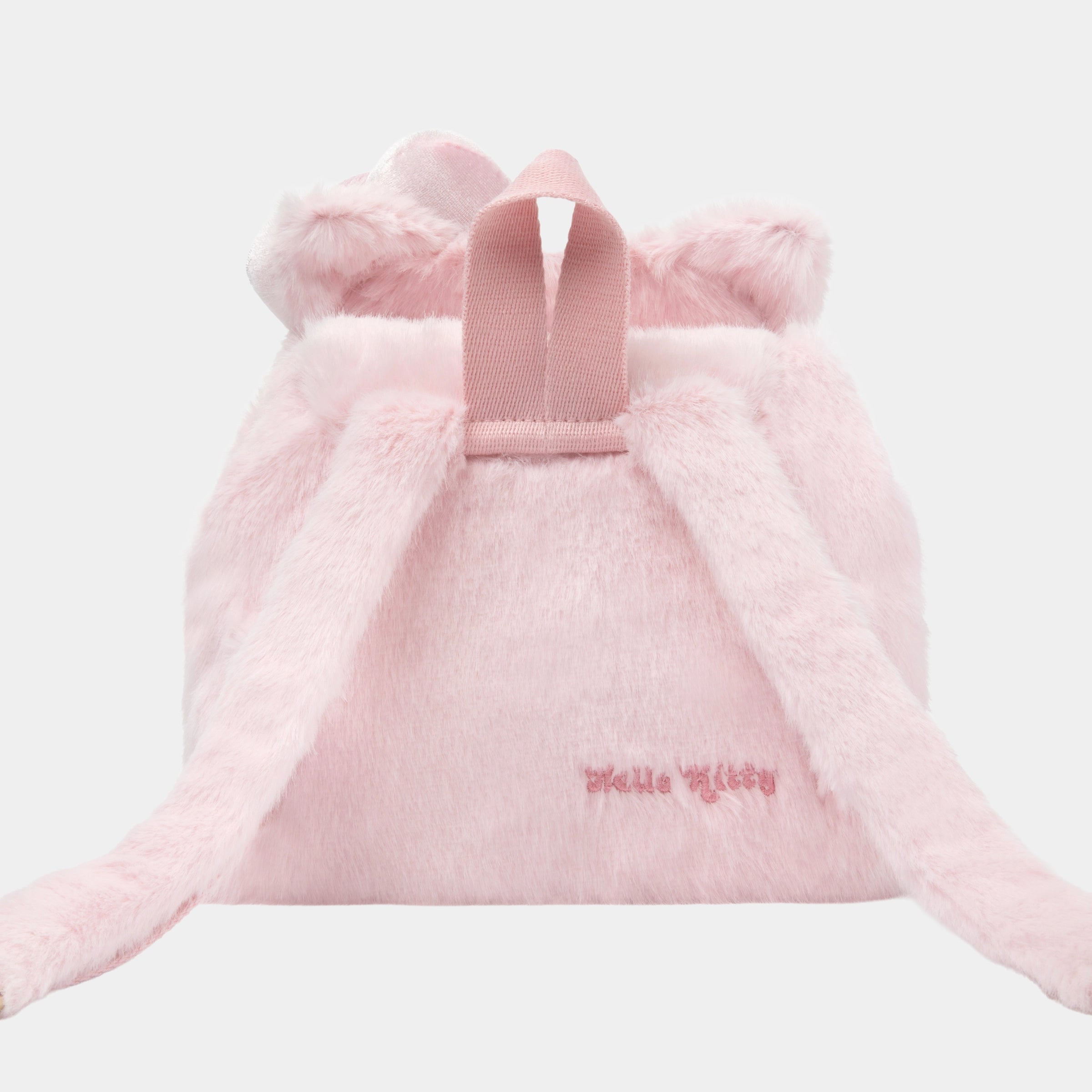 "Hello Kitty" Fluffy Backpack Rapsberry