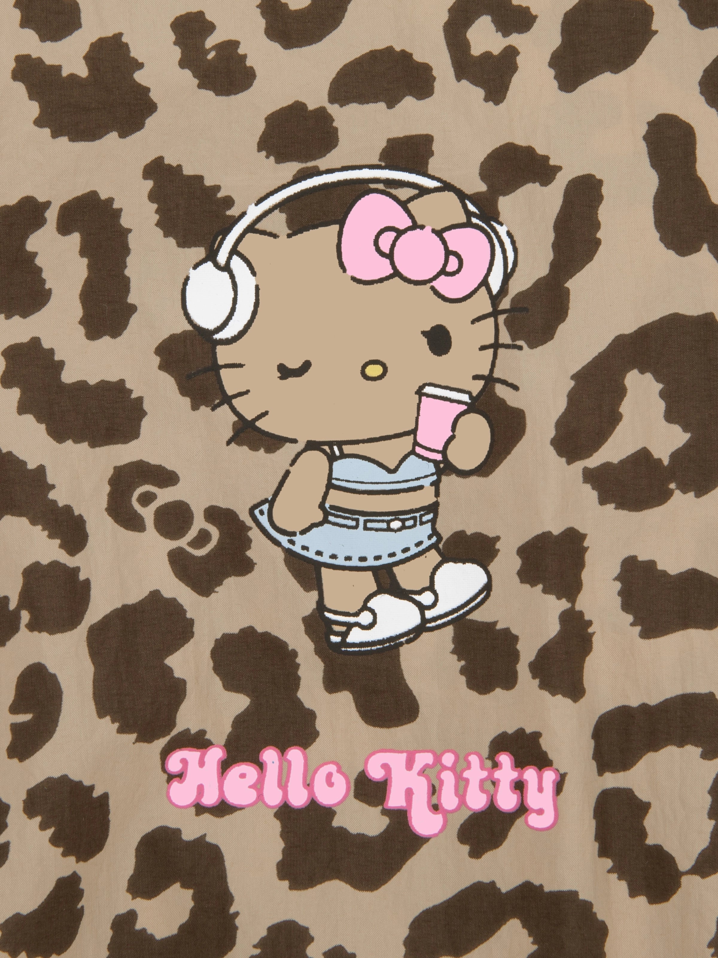 "Hello Kitty" Sun-Protective Outdoor Skirt – Leopard