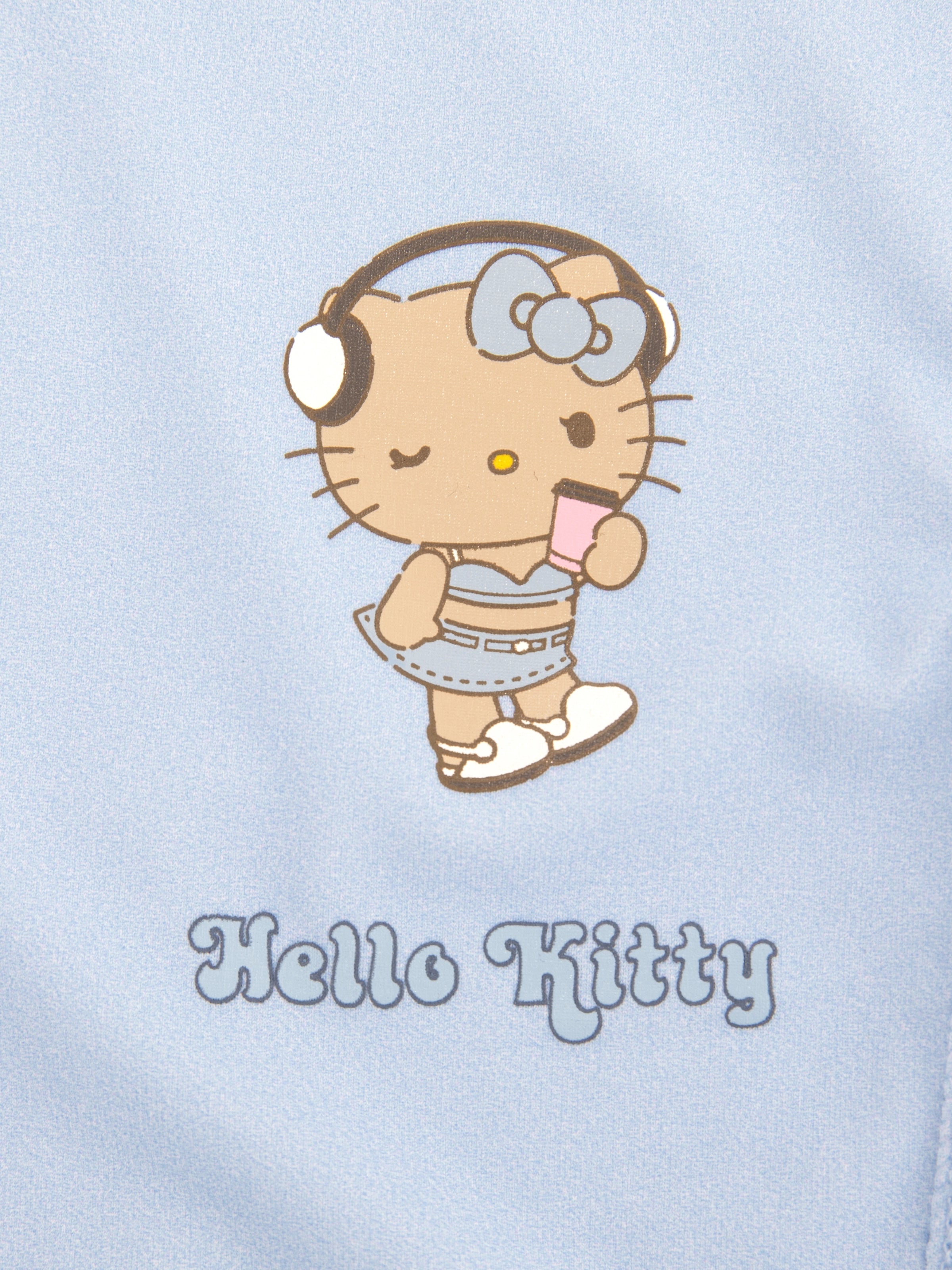 "Hello Kitty" Sun-Protective Outdoor Jacket – Vintage Blue