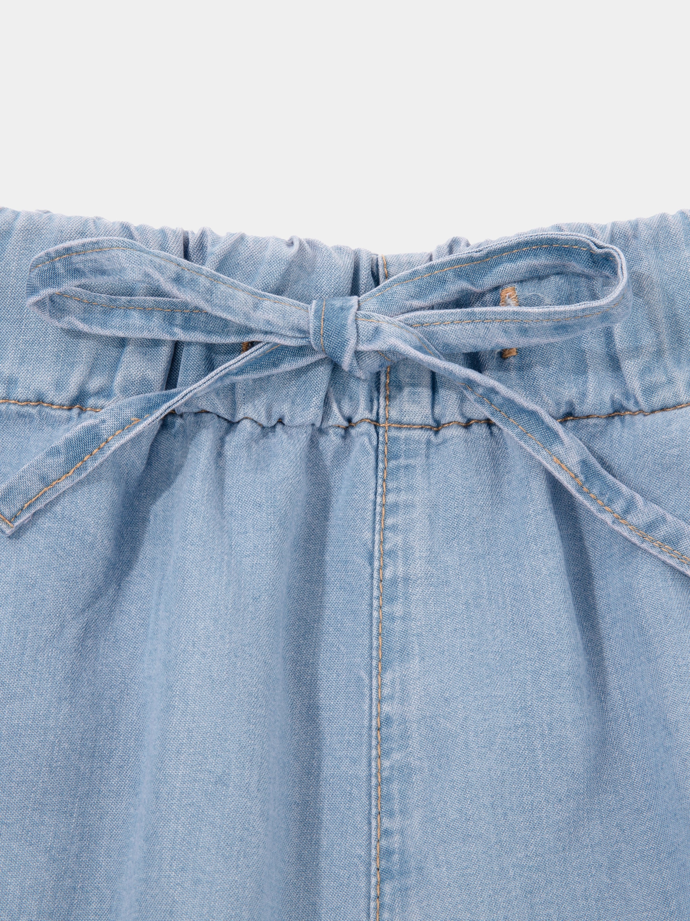 "Hello Kitty" Tencel Loungewear Pants – Light Wash