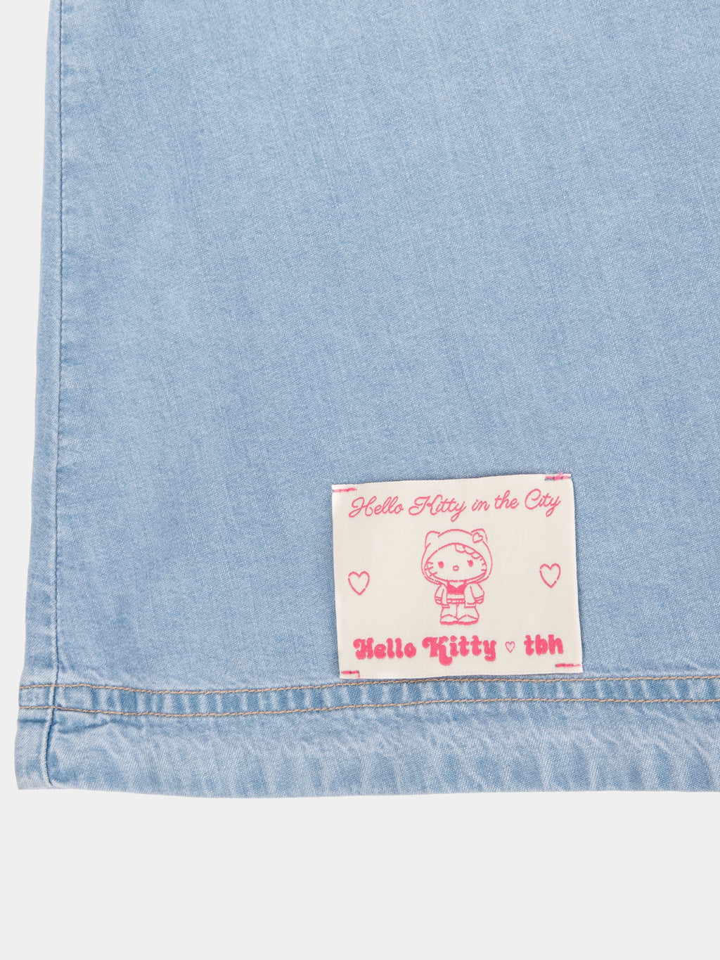 "Hello Kitty" Tencel Loungewear Nightgown – Light Wash
