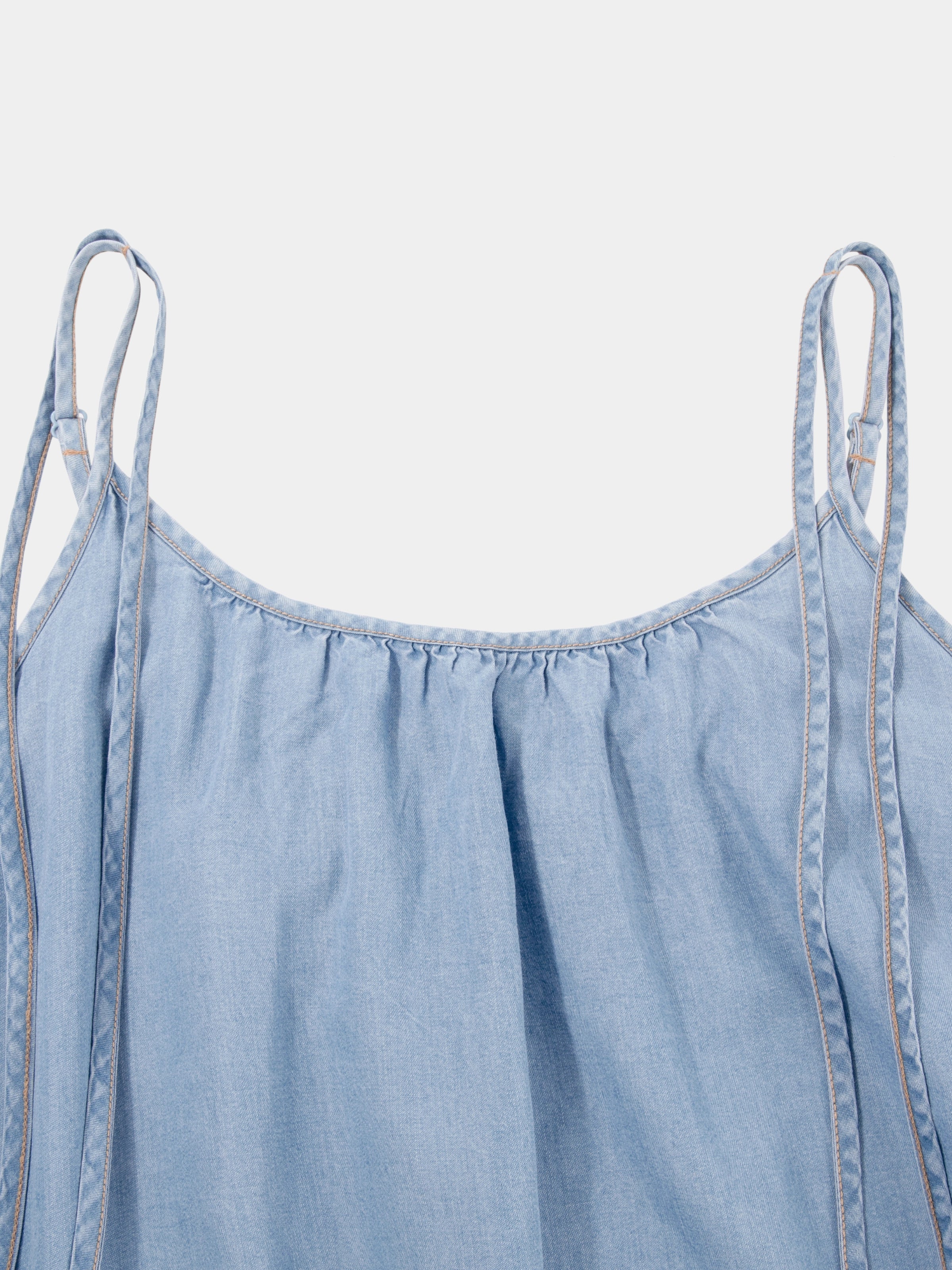 "Hello Kitty" Tencel Loungewear Nightgown – Light Wash