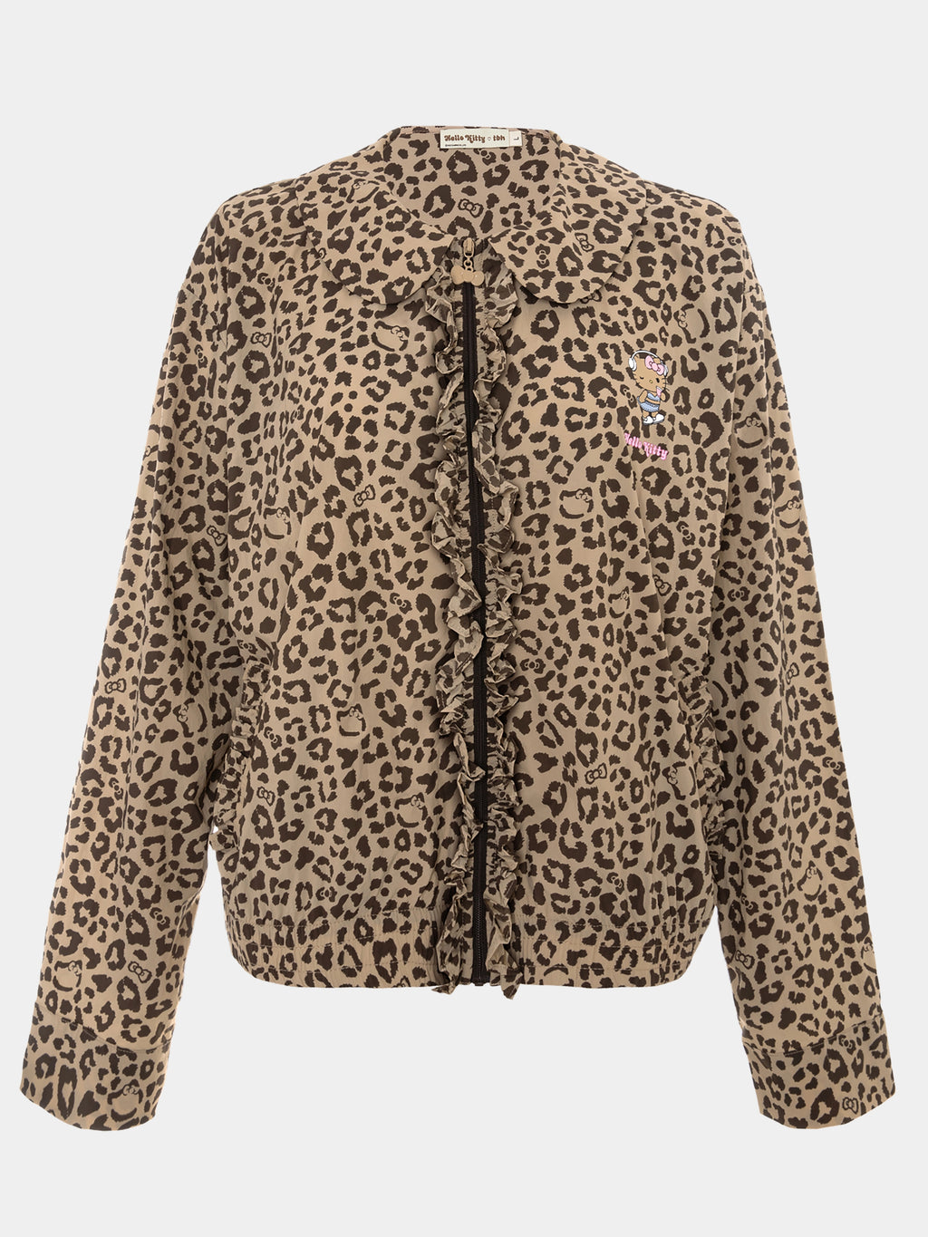 "Hello Kitty" Sun-Protective Outdoor Jacket – Leopard