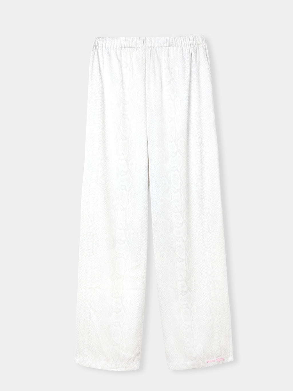 "Hello Kitty" Satin Loungewear Set – Snake Print