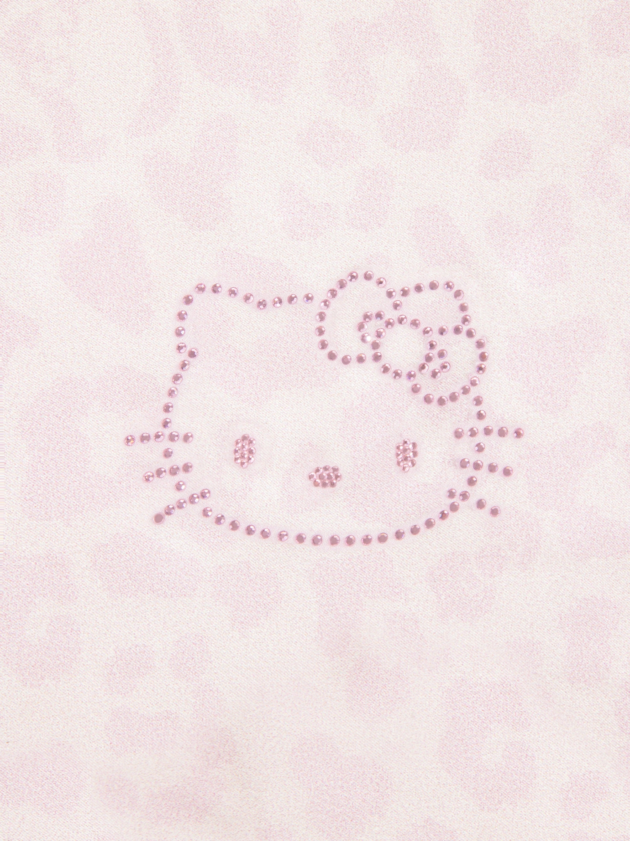 "Hello Kitty" Premium Heavy Mulberry Silk Robe – Pink Leopard