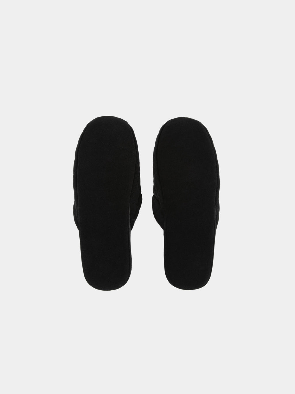 "Dear Daniel" Velvet Embroidery Slippers – Classic Black