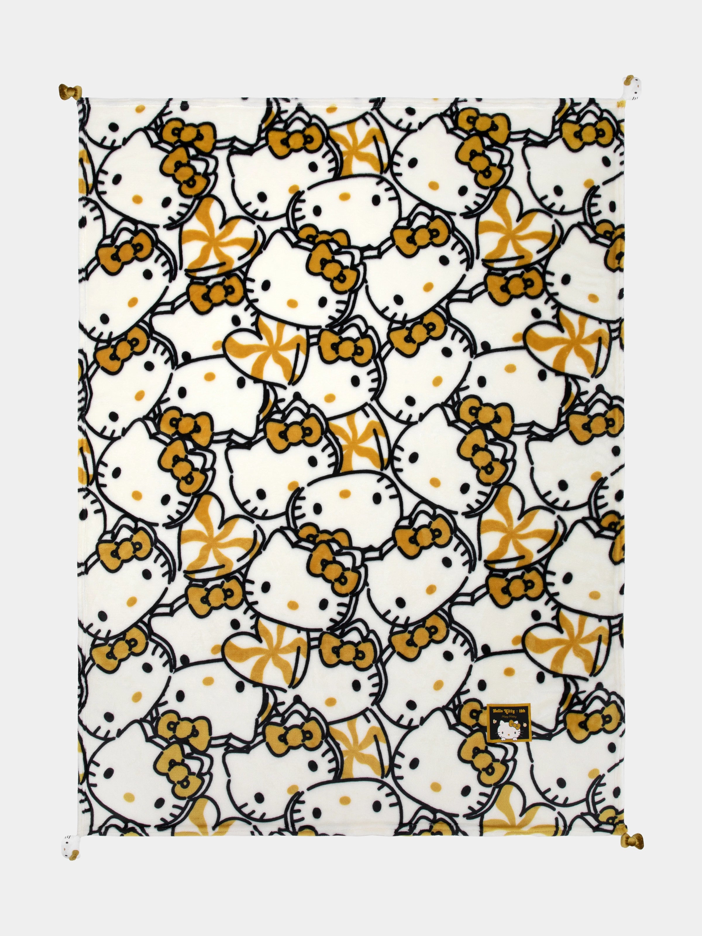 "Hello Kitty" Cushion & Flannel Blanket sets Candy Pattern