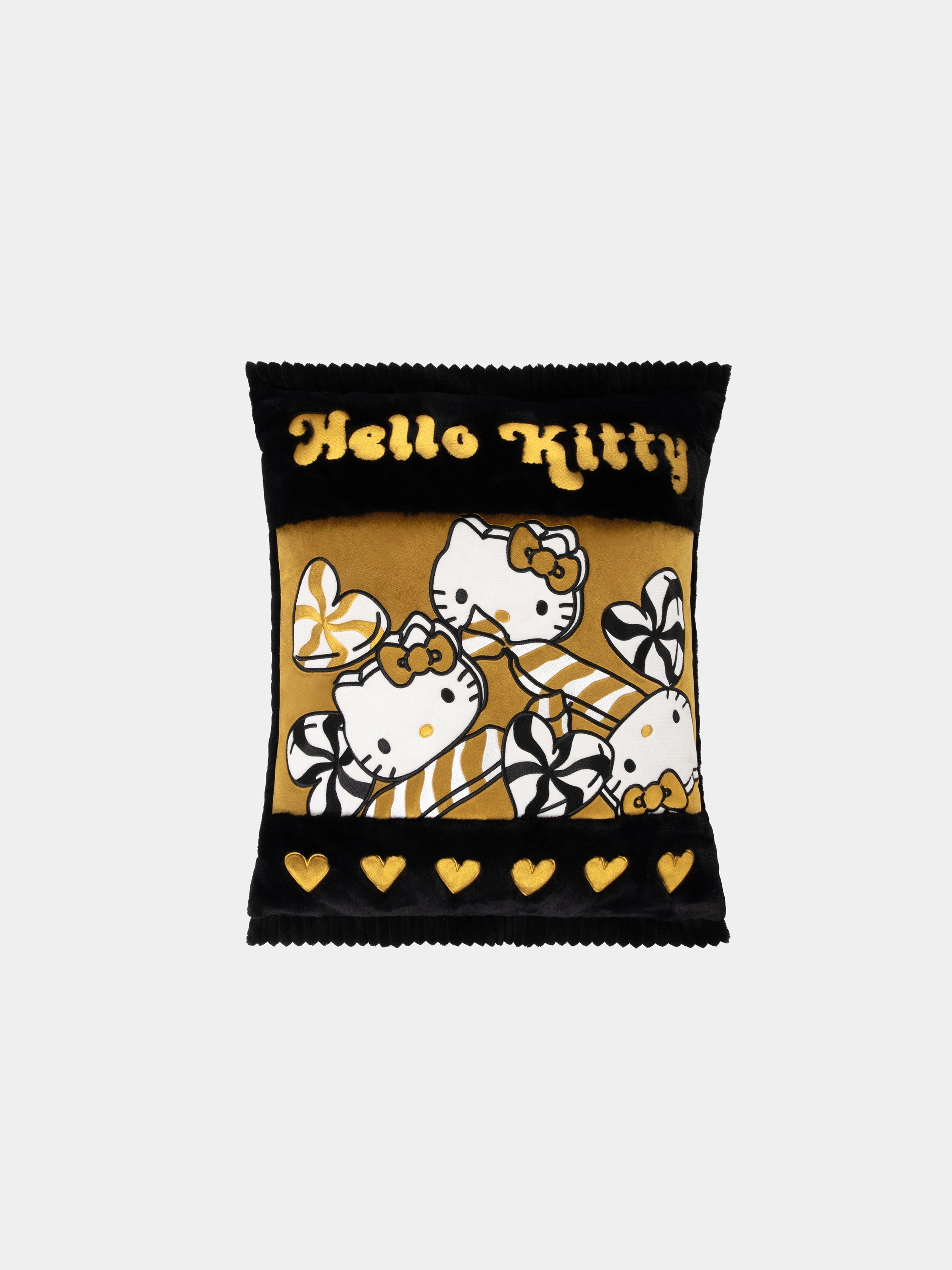 "Hello Kitty" Cushion & Flannel Blanket sets Candy Pattern