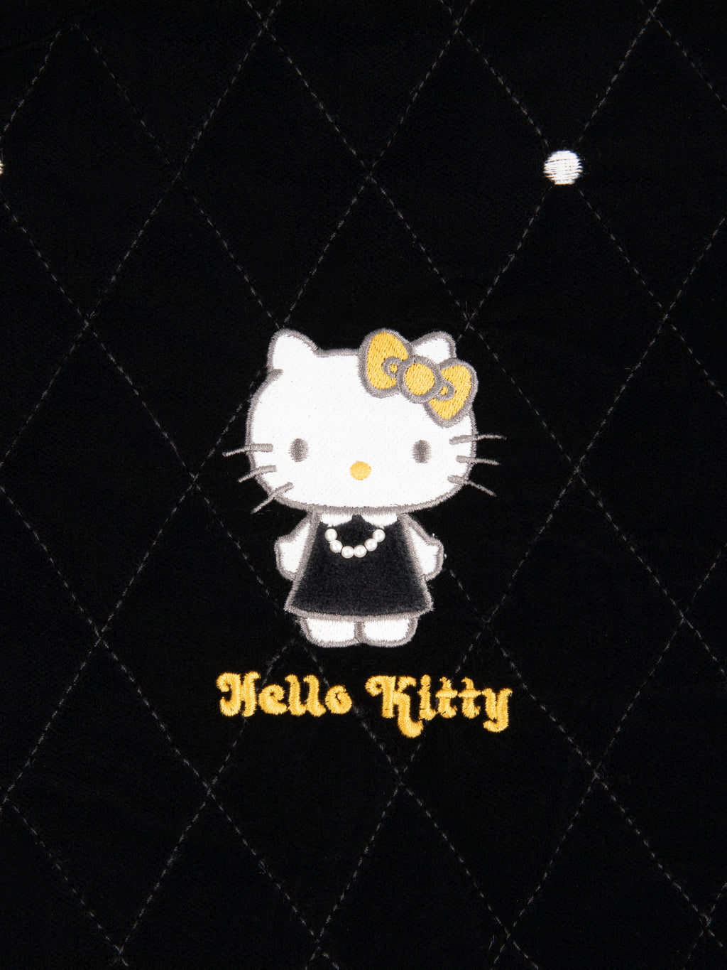"Hello Kitty" Velvet Quilted Loungewear Vest – Argyle