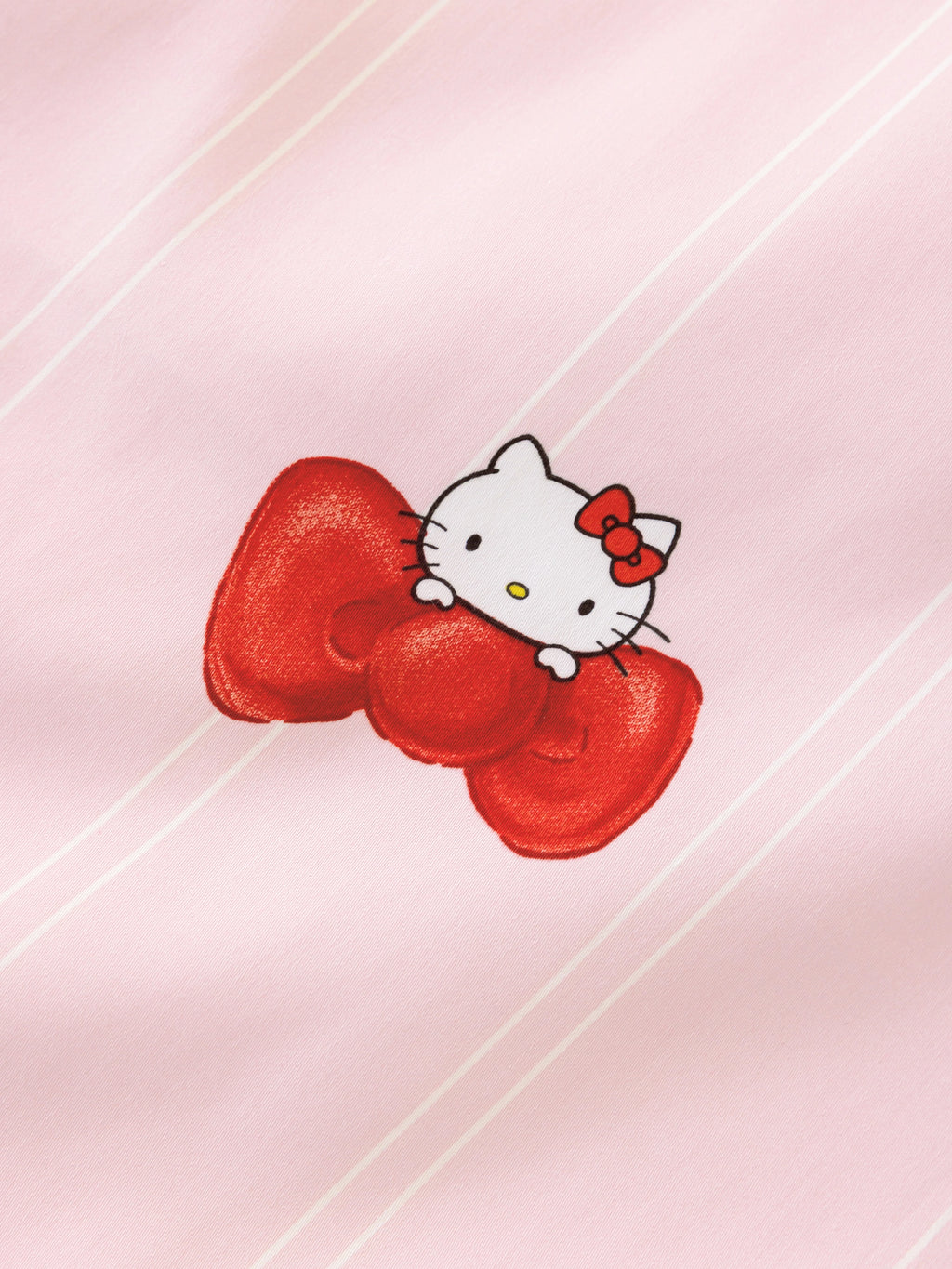 "Hello Kitty" Cotton Sateen Bedding Set – Sakura Pink