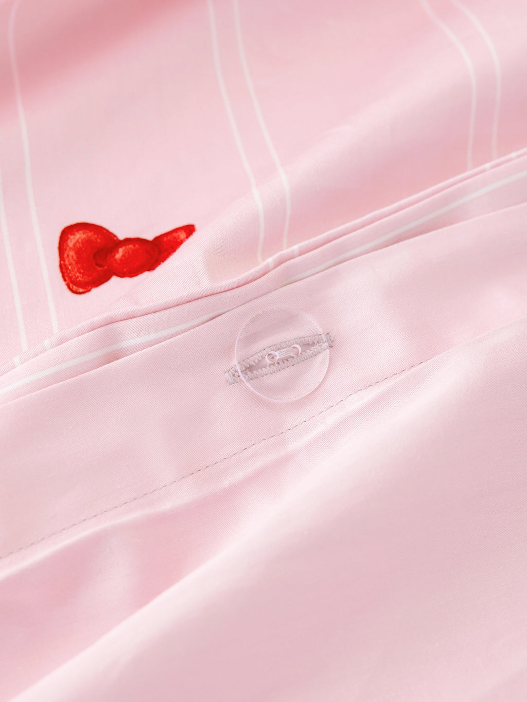 "Hello Kitty" Cotton Sateen Bedding Set – Sakura Pink