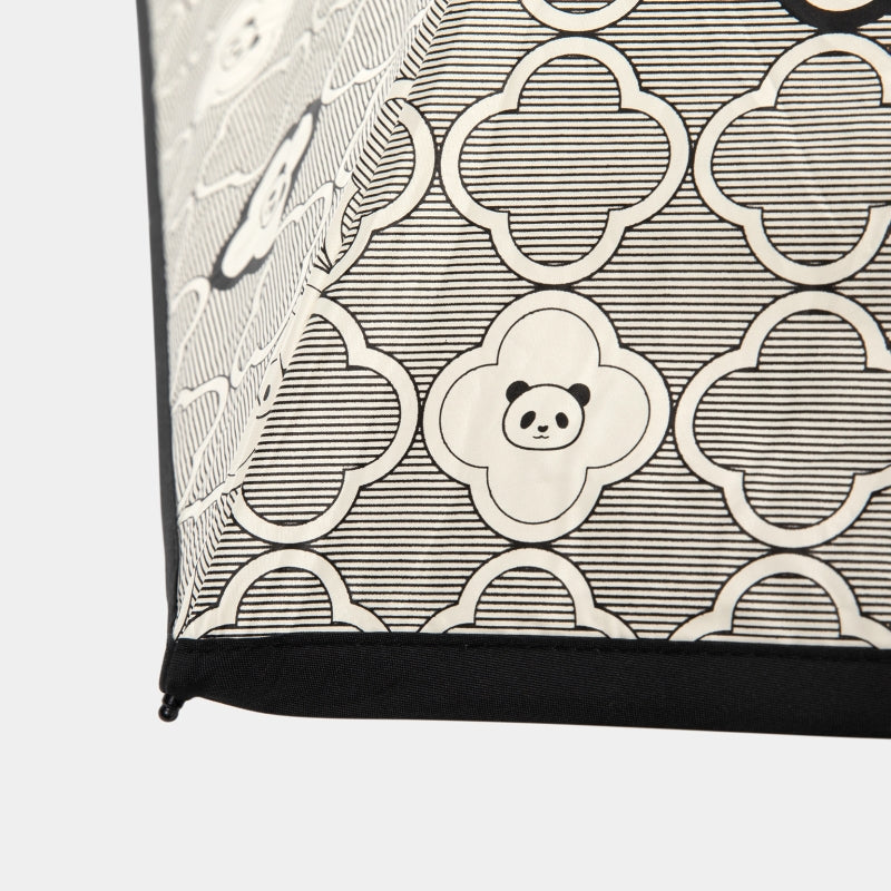 "Panda PomPom" Sun Umbrella – Haitang Patterned