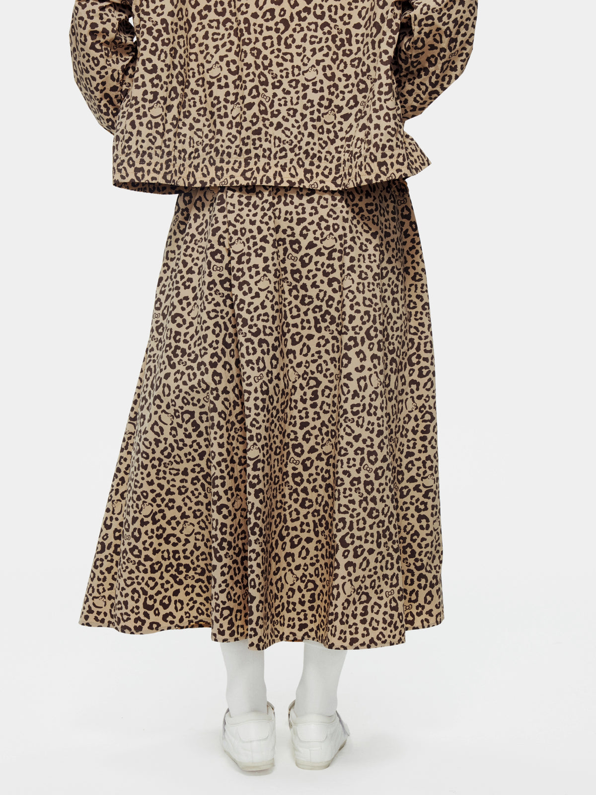 "Hello Kitty" Sun-Protective Outdoor Skirt – Leopard