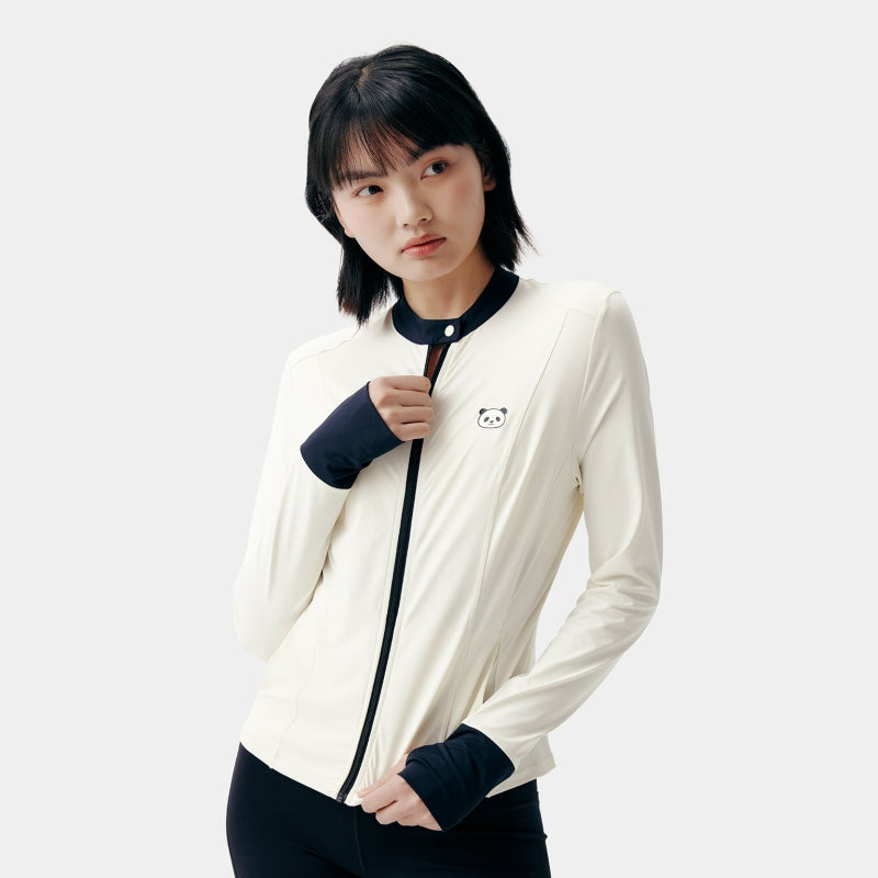 "Panda PomPom" Sun-pretective Outdoor Jacket