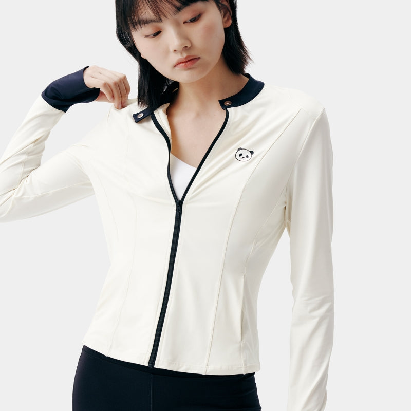 "Panda PomPom" Sun-pretective Outdoor Jacket