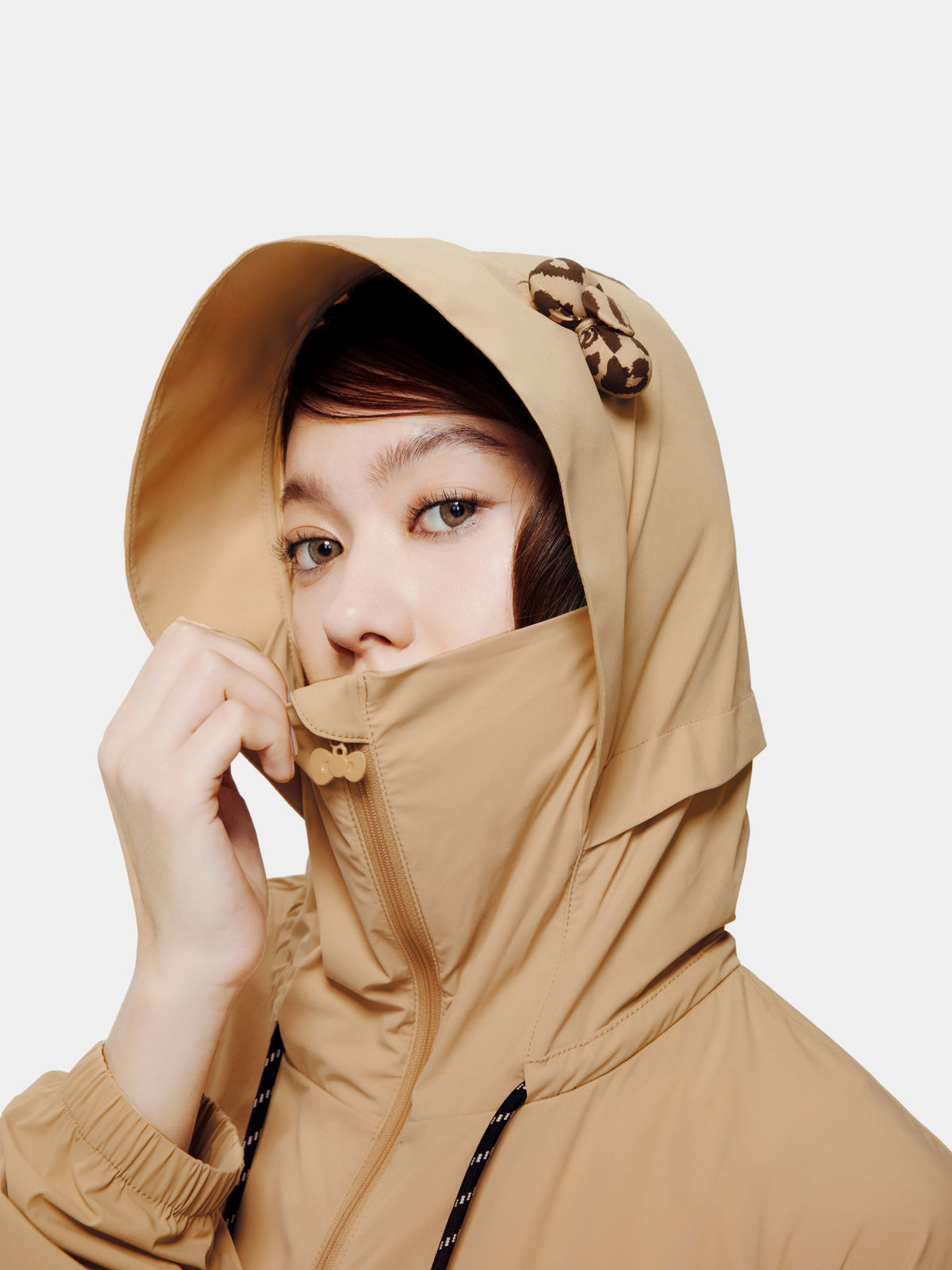 "Hello Kitty" Sun & Rain Outdoor Sun Protection Jacket – Khaki