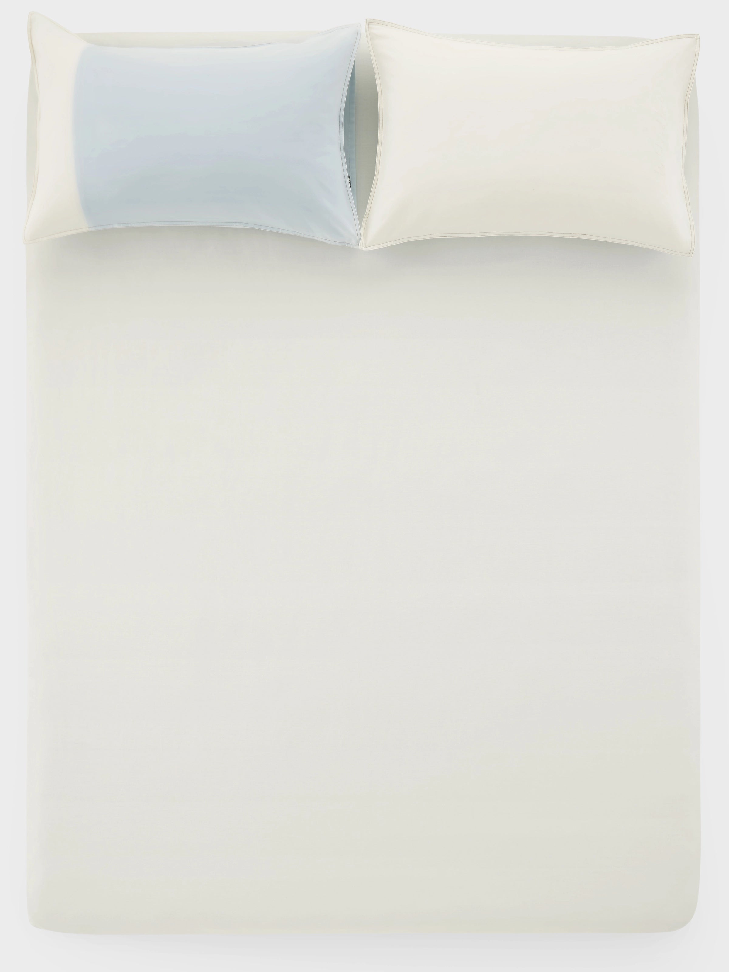 Denim Cotton Pieced Duvet Bedding Set – Blue & White Denim