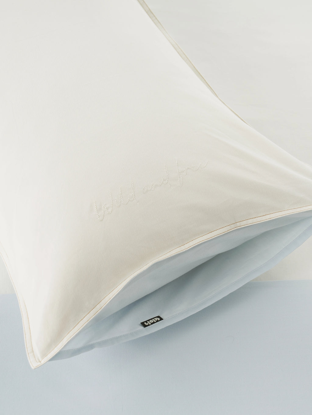 Denim Cotton Pieced Duvet Bedding Set – Blue & White Denim