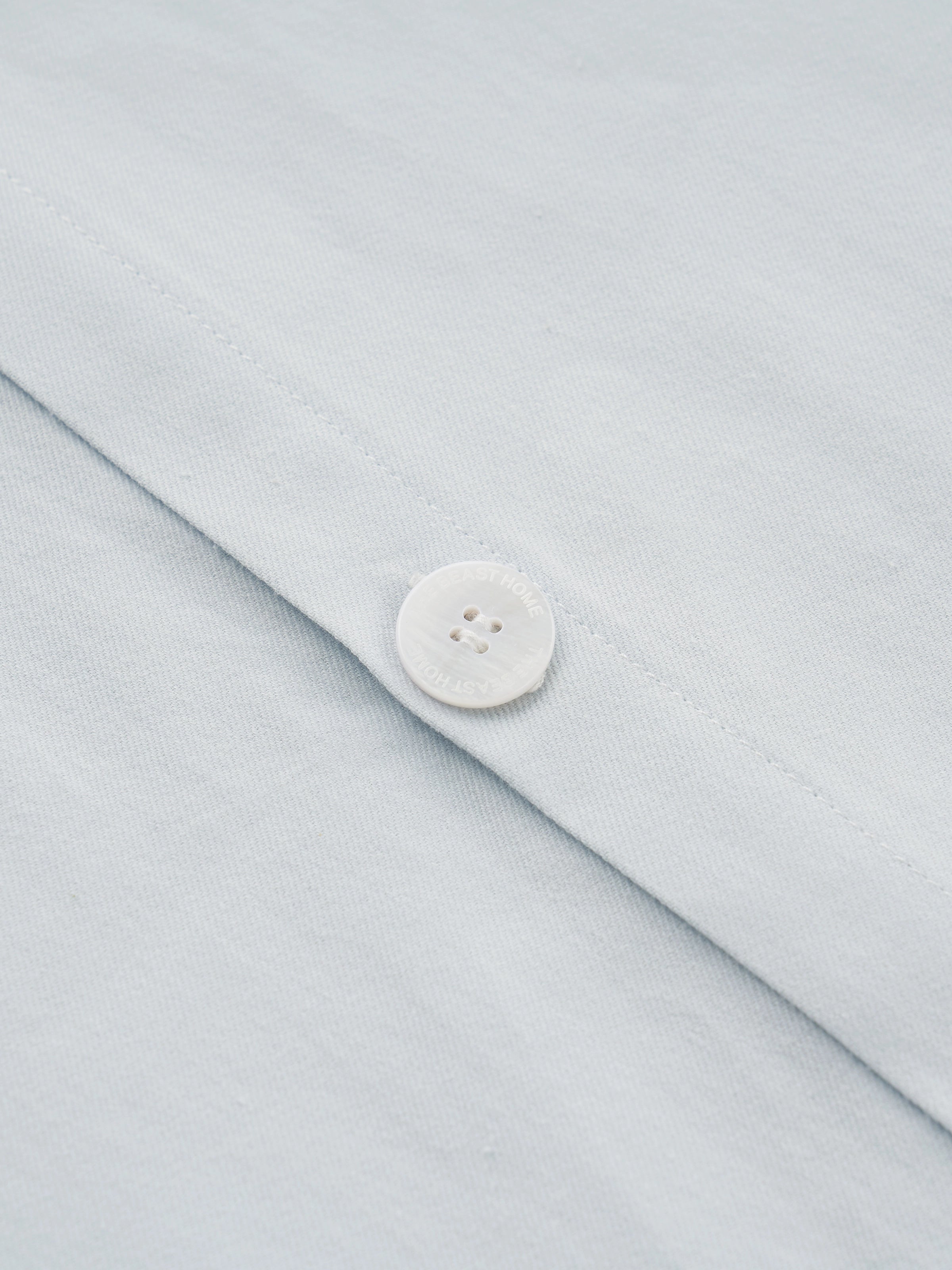 Denim Cotton Pieced Duvet Bedding Set – Blue & White Denim
