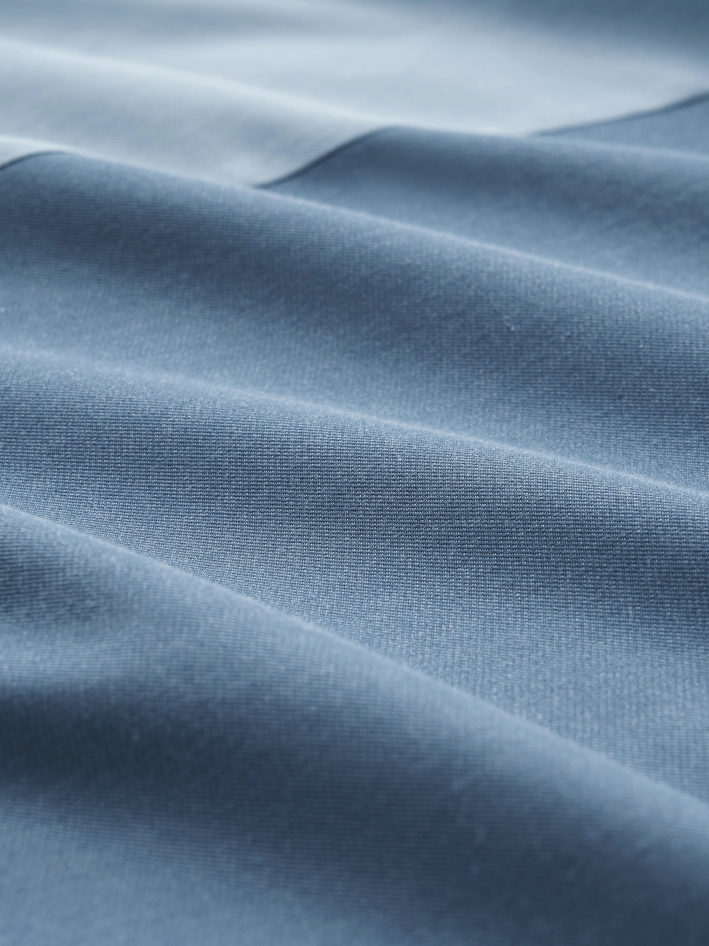Denim Cotton Pieced Duvet Bedding Set – Dark Denim Blue